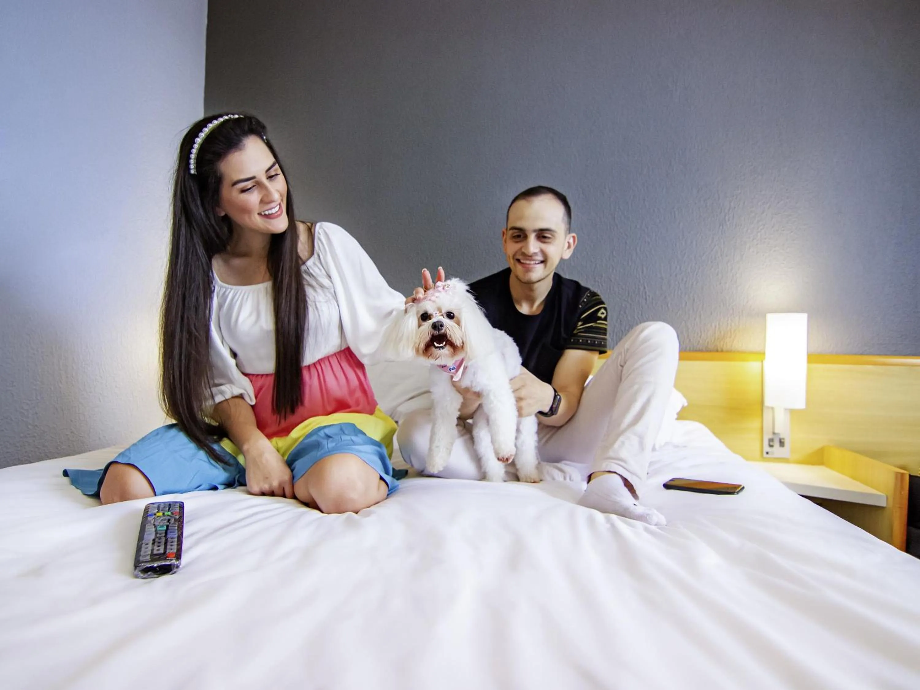 Standard  Room with 1 Double bed and 1 Small bed - single occupancy in ibis Criciuma