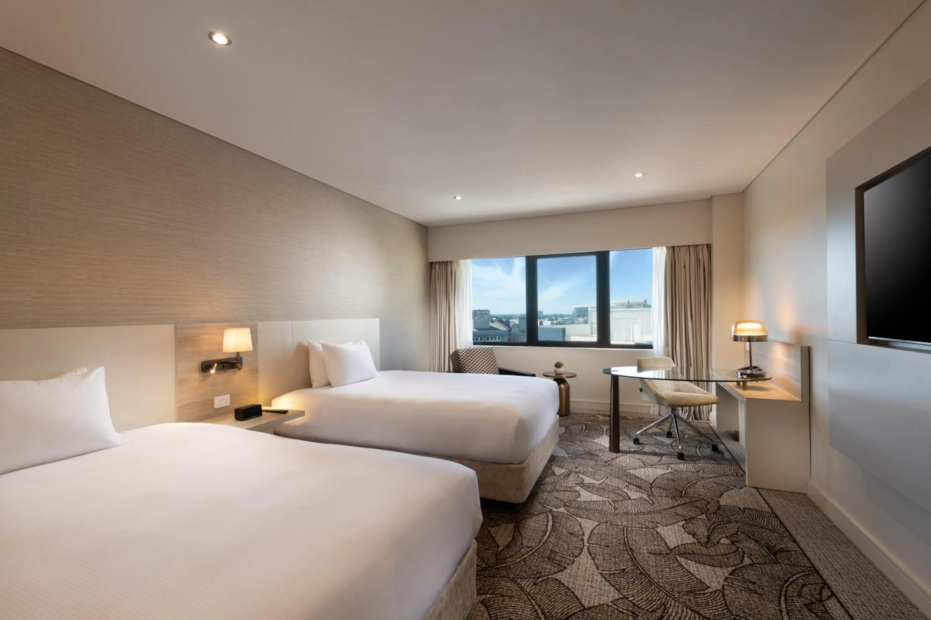 Executive Double Room with Two Double Beds in Hilton Darwin