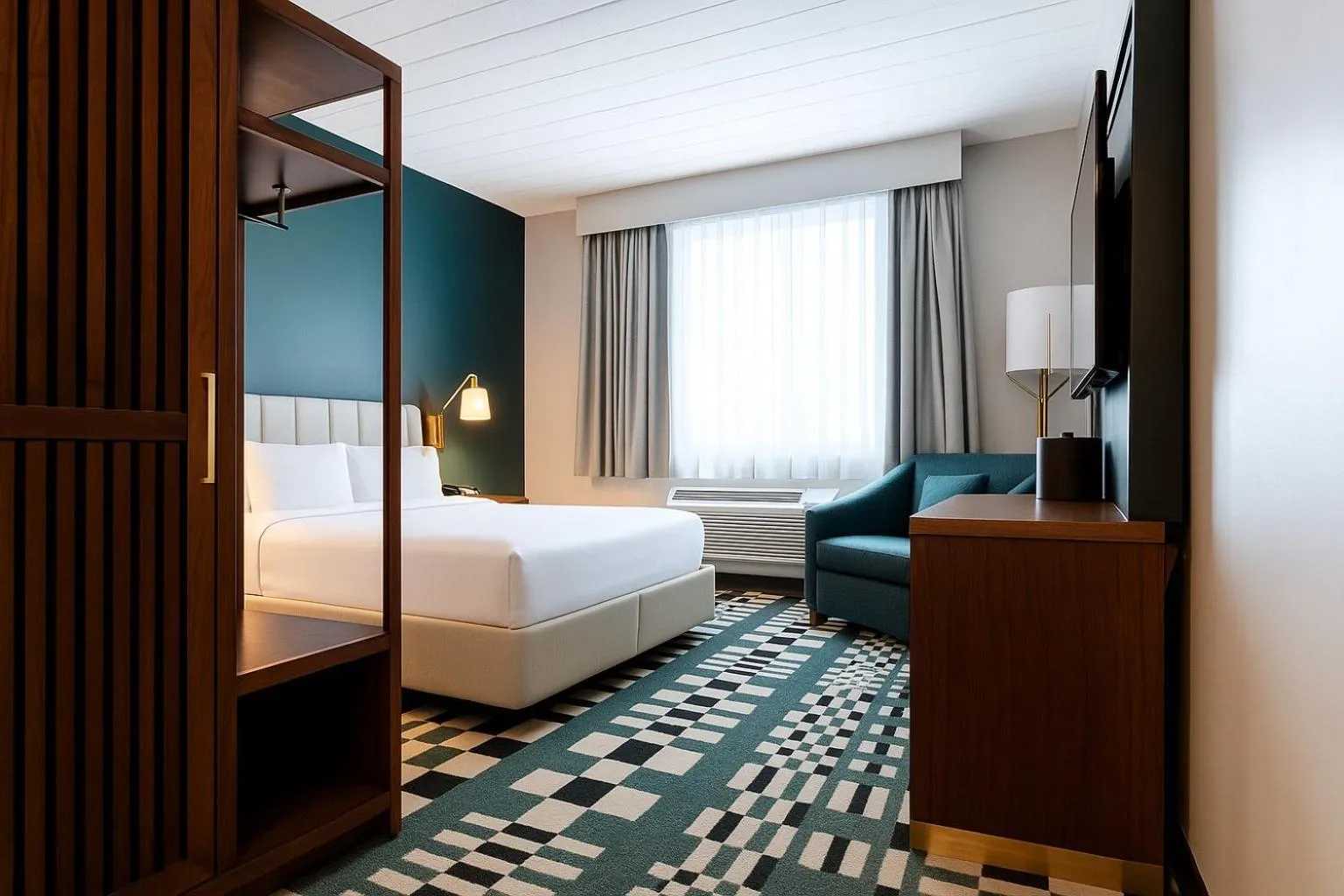 Double Room in The Wylie Inn and Conference Center at Endicott College