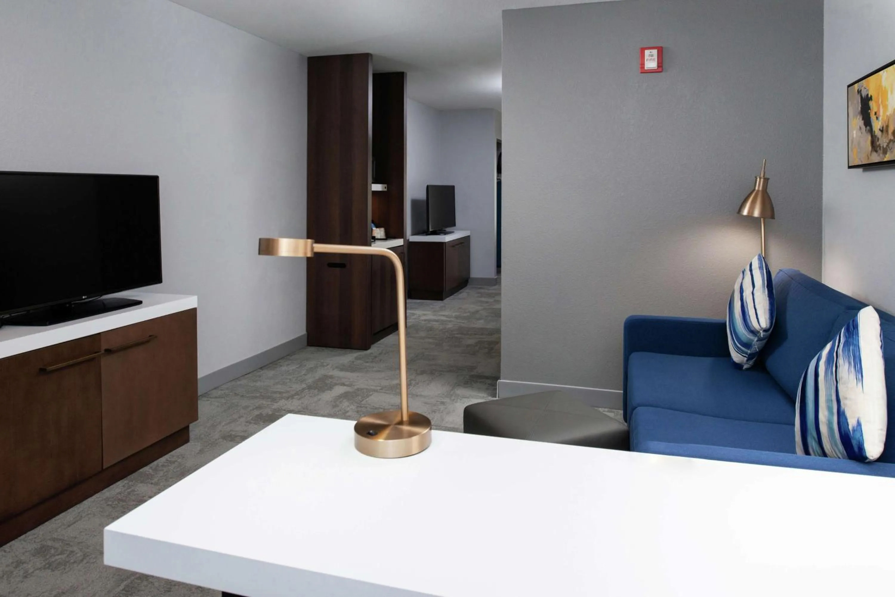 Junior King Suite with Sofa Bed in Hilton Garden Inn Baton Rouge Airport