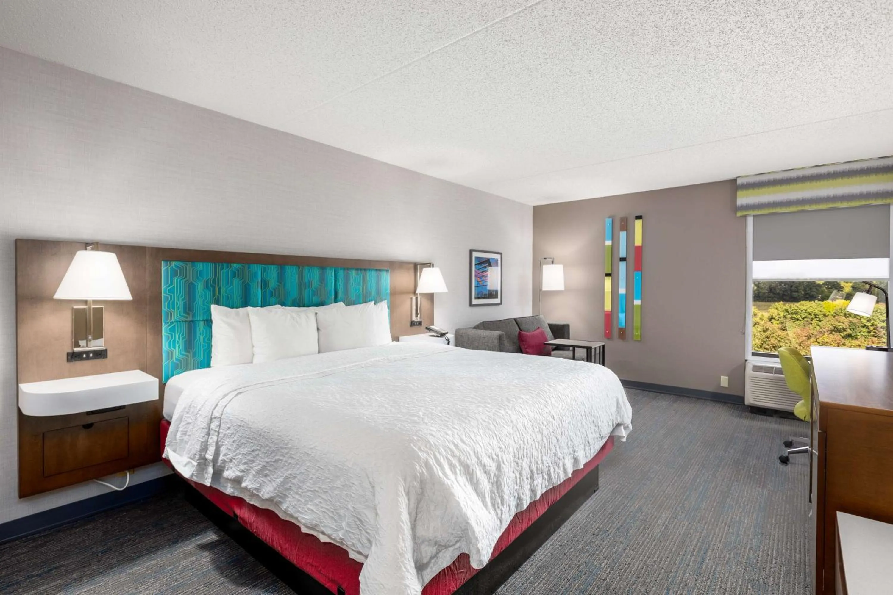 Deluxe King Room - Non-Smoking in Hampton Inn Columbus/Dublin