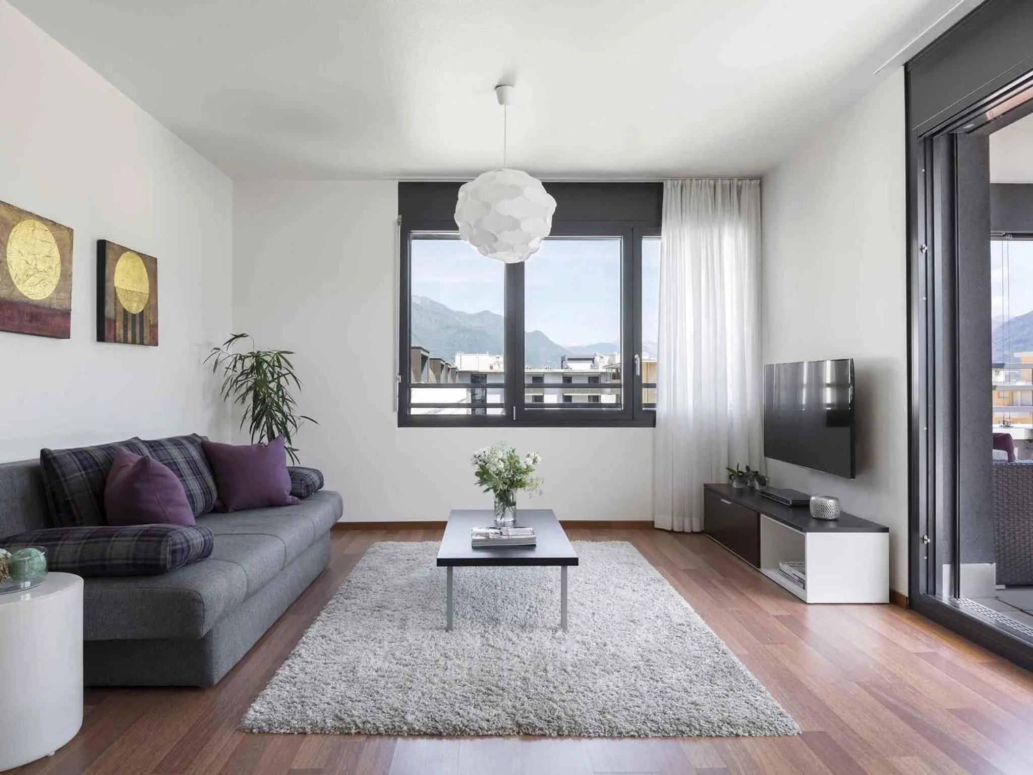 Deluxe Suite with One Double Bed and Sofa in ibis Locarno