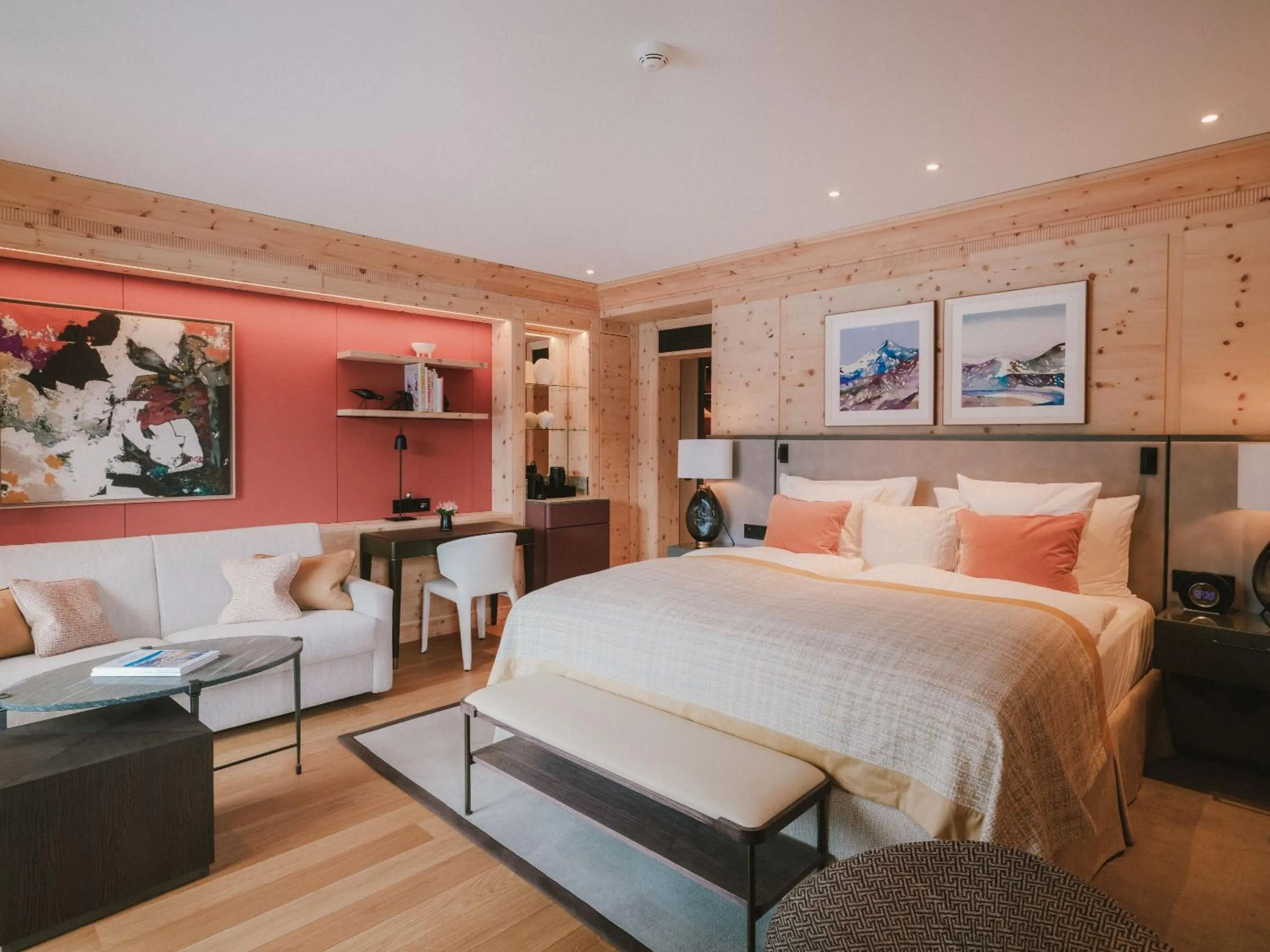 Junior Suite in Kulm Hotel St. Moritz