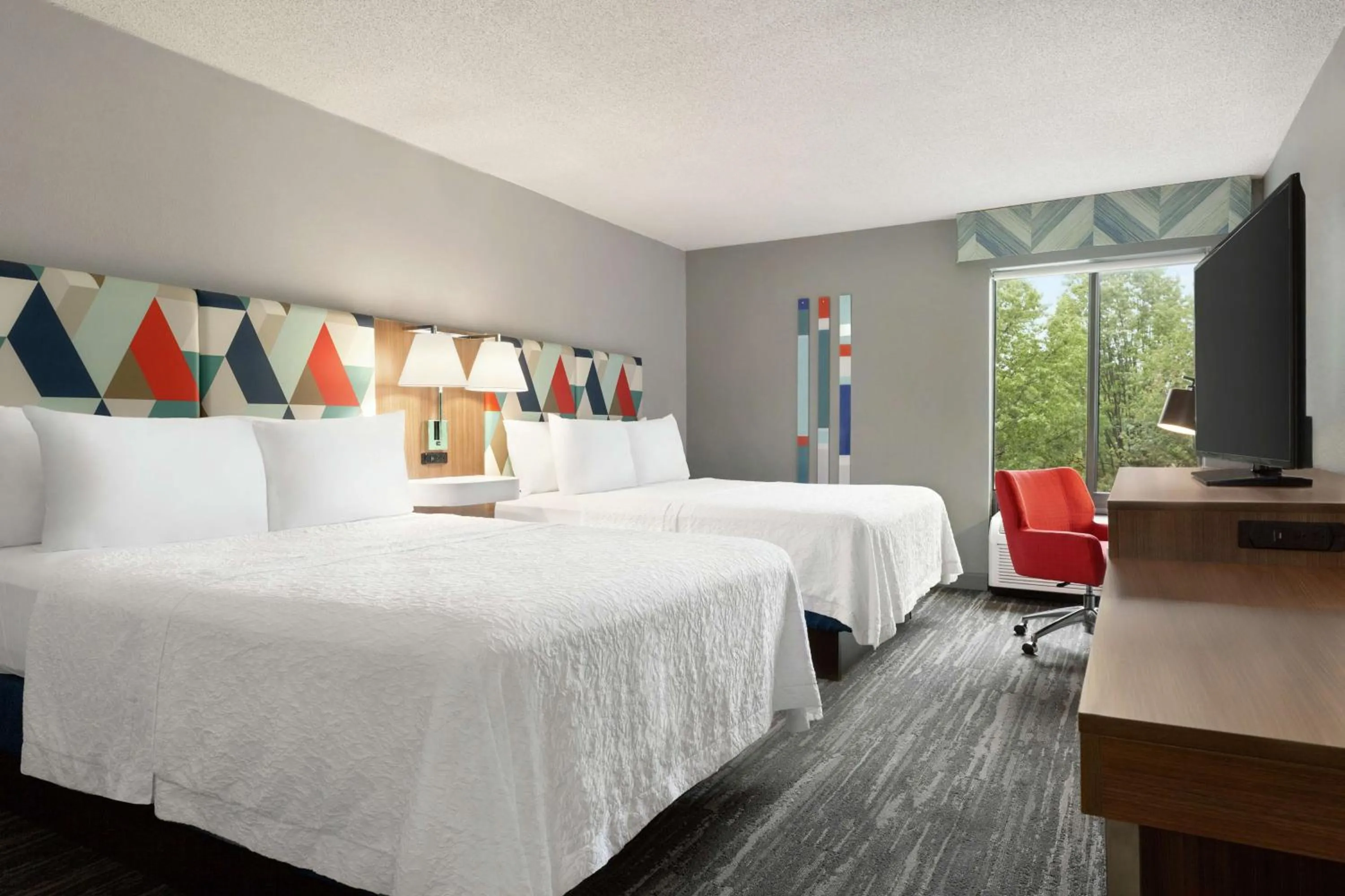 Room with Two Queen Beds - Non-Smoking in Hampton Inn Kansas City Blue Springs