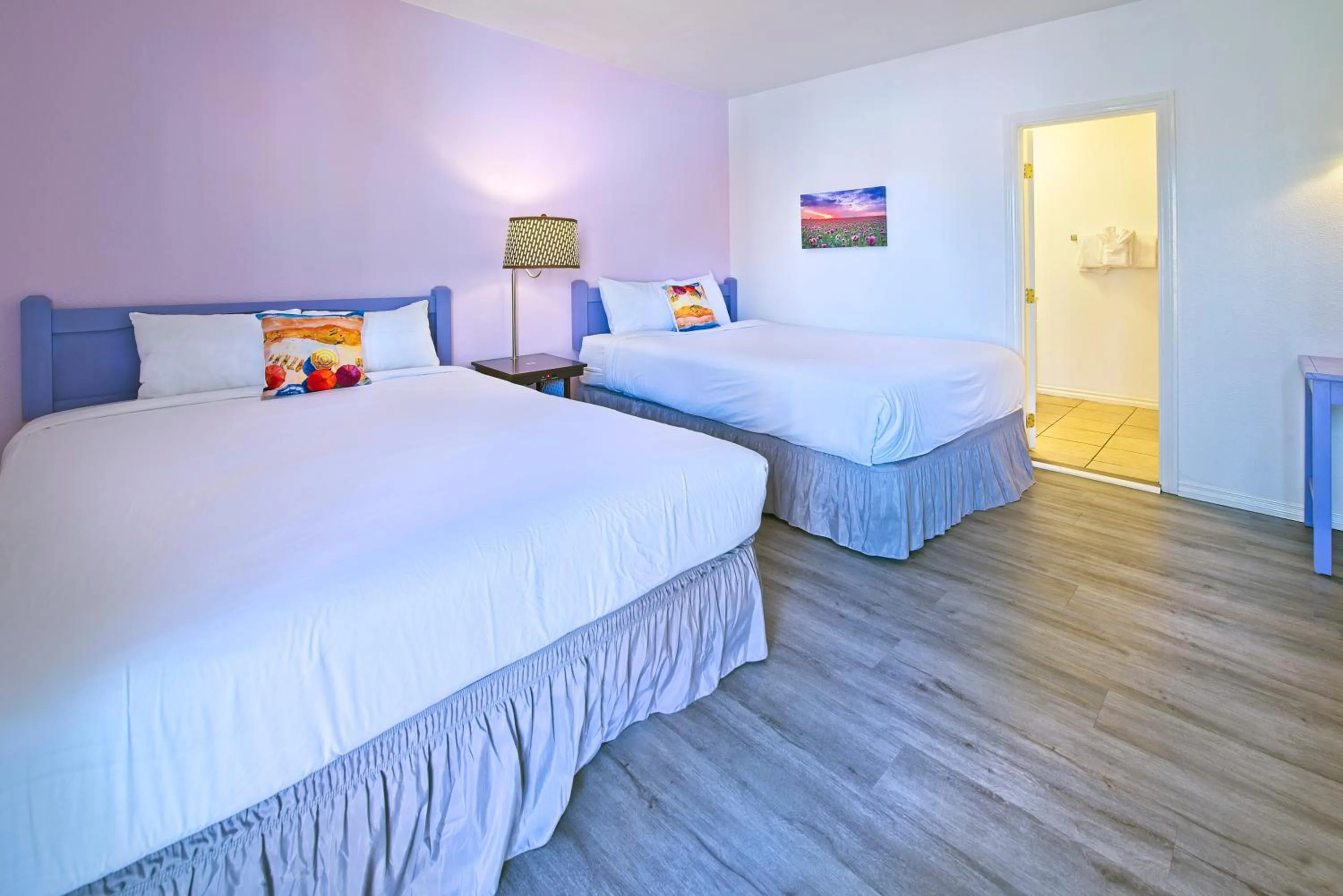 Single Room with Two Doubles in Inn at Palm Springs