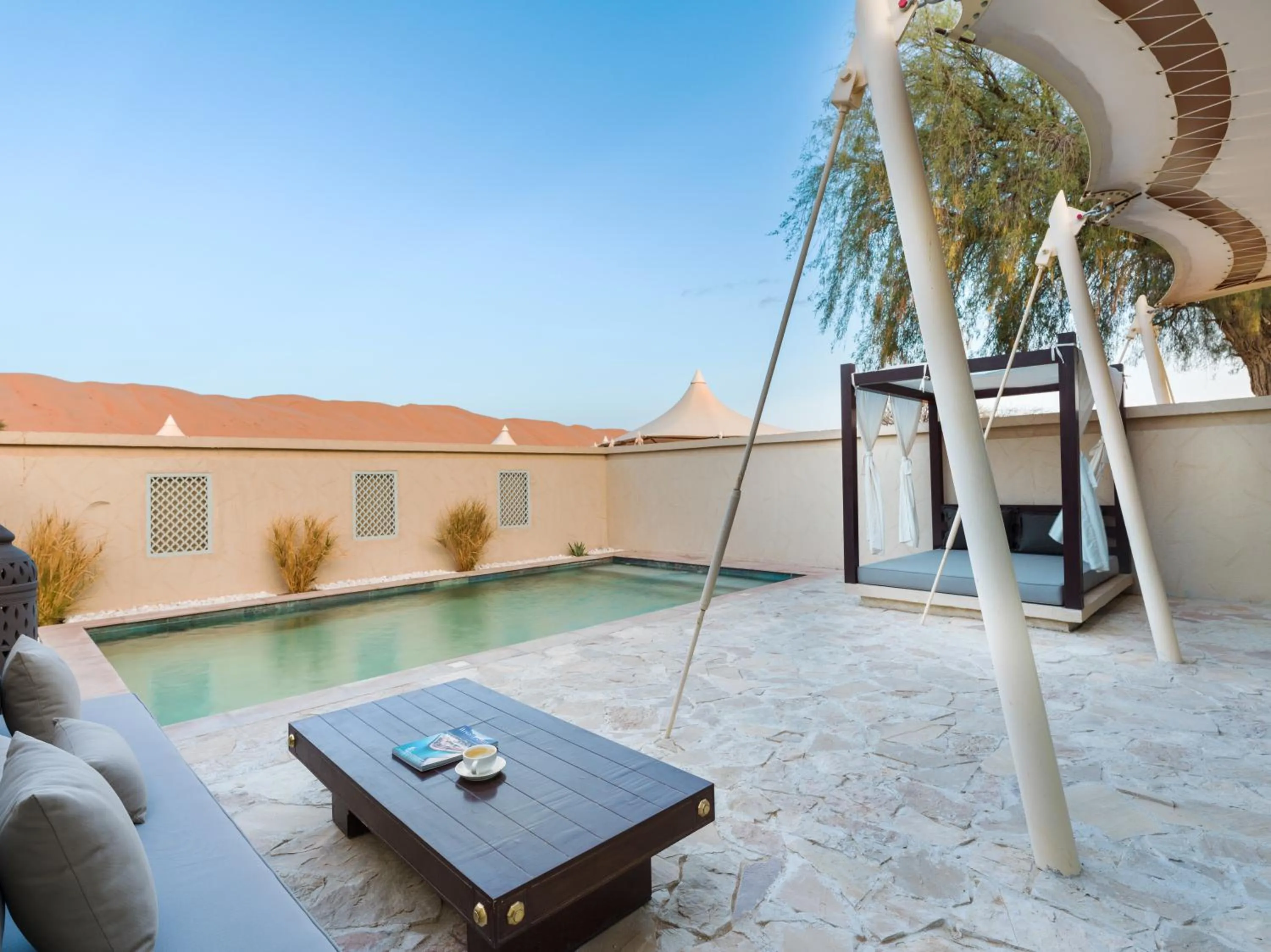 Pool Villa in Desert Nights Resort - Inclusive of a Free Sunset Drive and Camel Ride