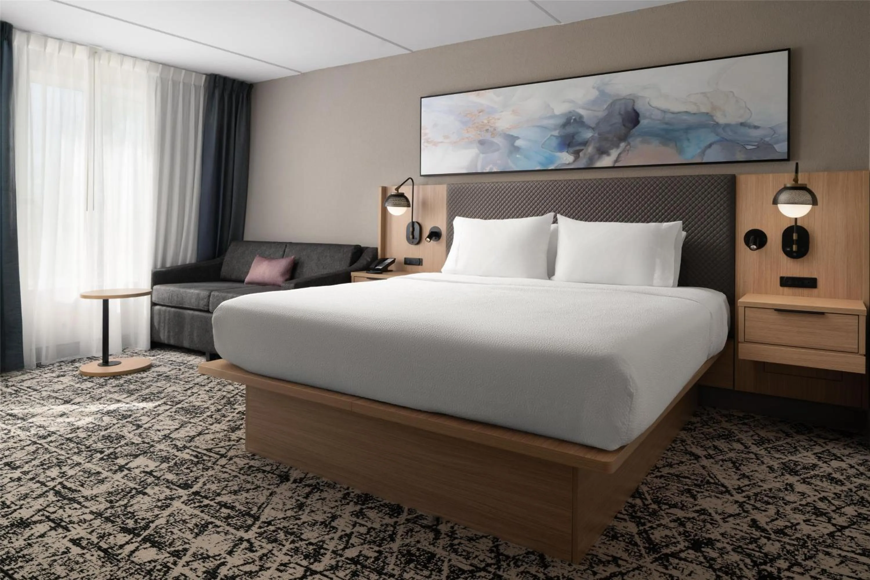 King Room with Whirlpool in Hilton Garden Inn Richmond South/Southpark