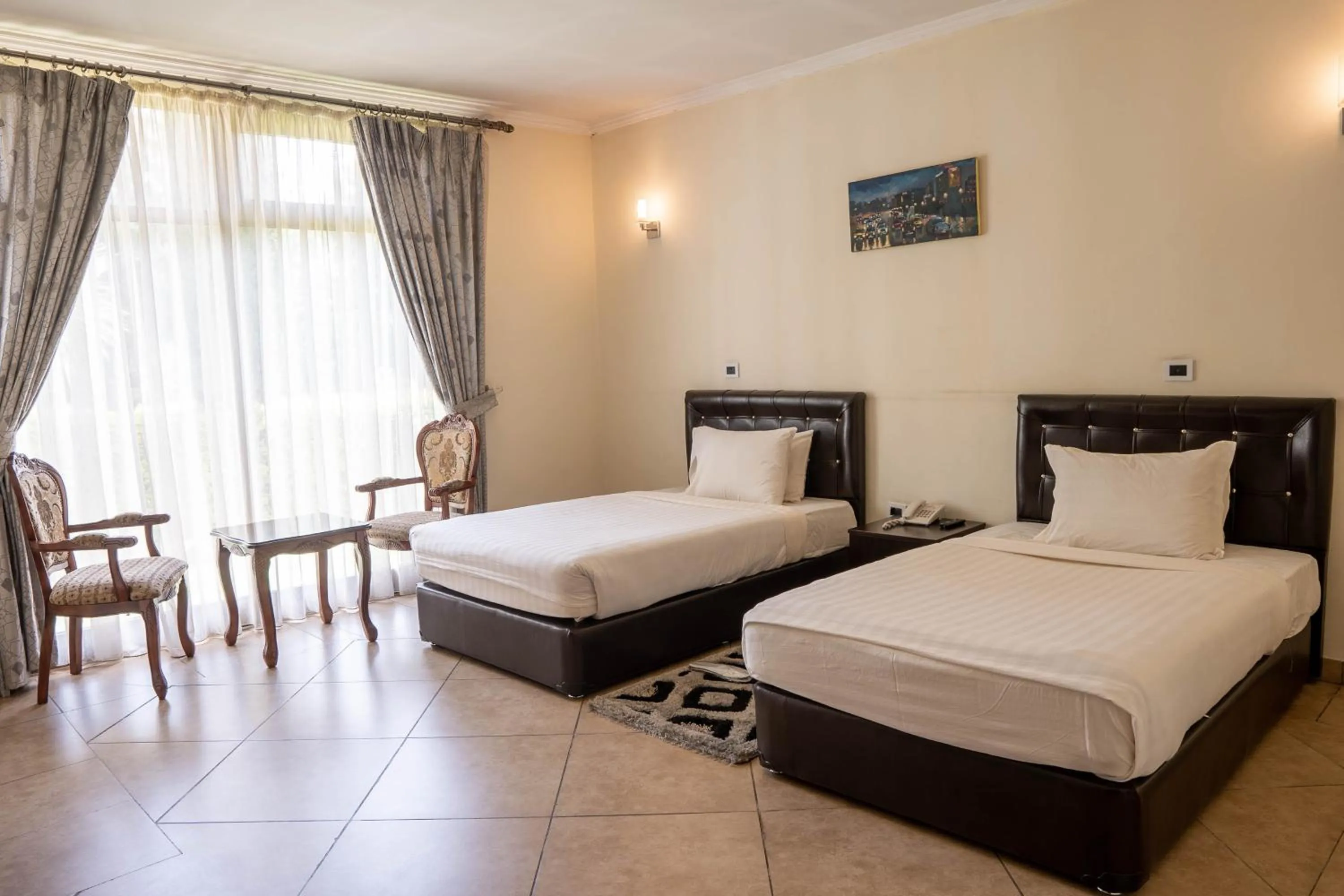 Twin Room in Yaya Africa Athletics Village