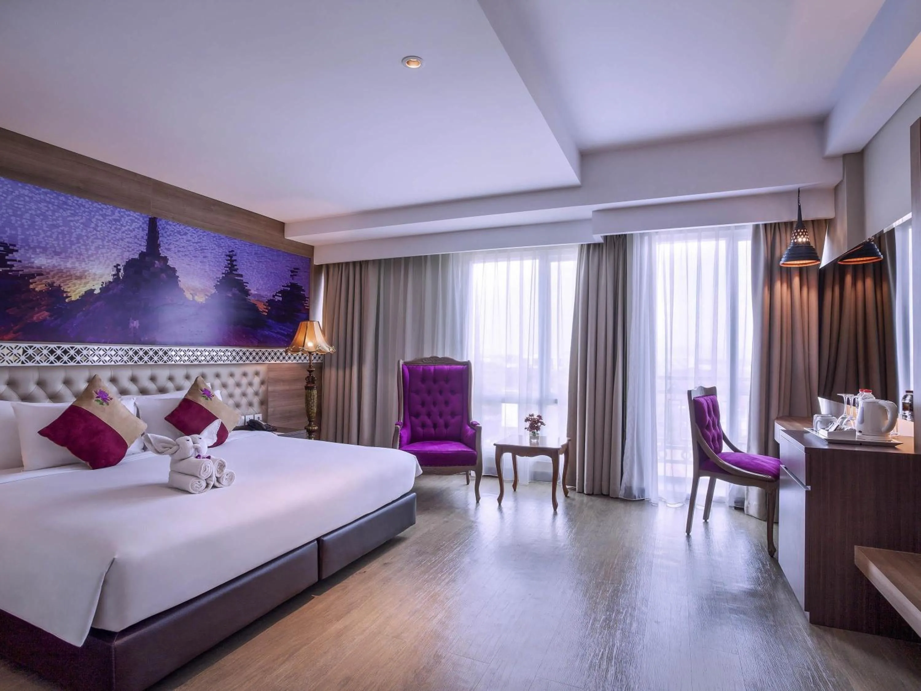 Deluxe Twin Room in Grand Mercure Yogyakarta Adi Sucipto