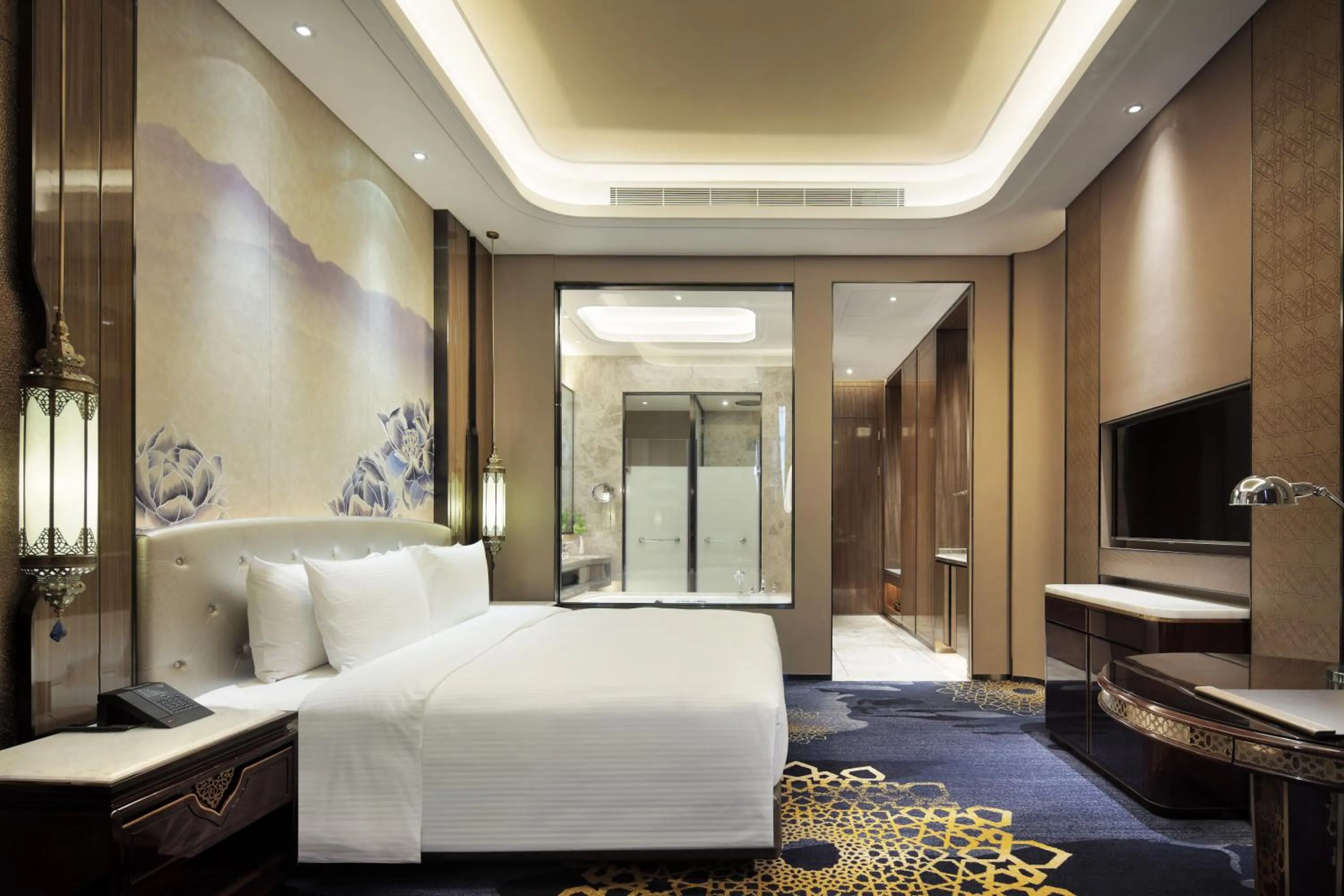 Deluxe King Room in Wanda Vista Hotel Urumqi