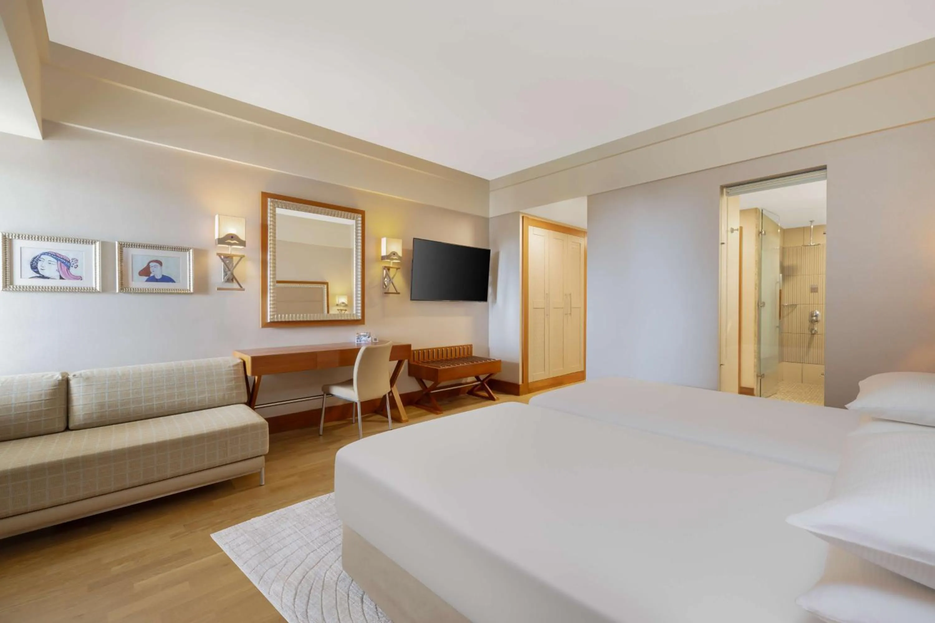 Twin Guest Room with Pool Access and Sea View - single occupancy in Hilton Dalaman Sarigerme Resort & Spa