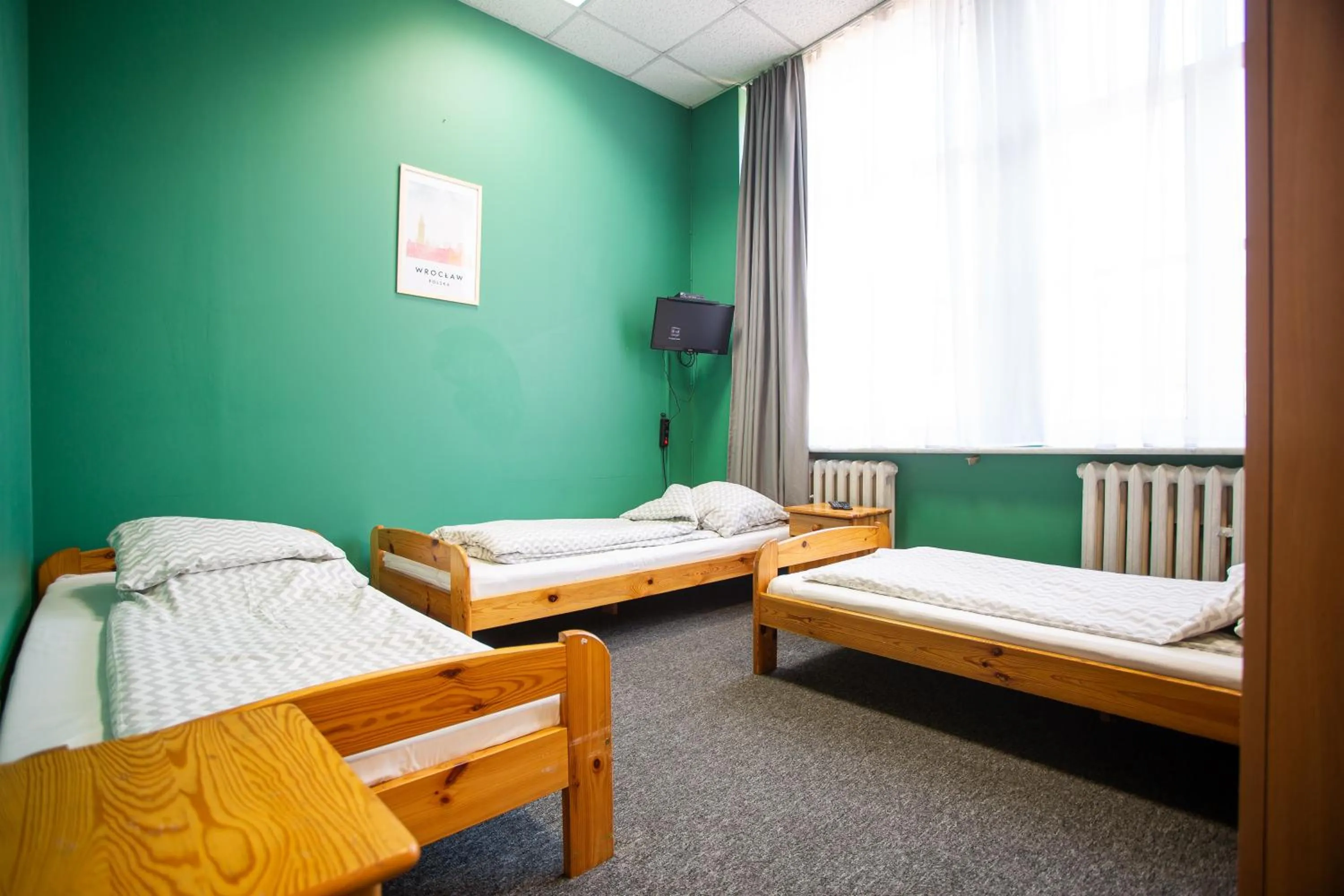 Triple Room with Shared Bathroom  in Moon Hostel Wrocław