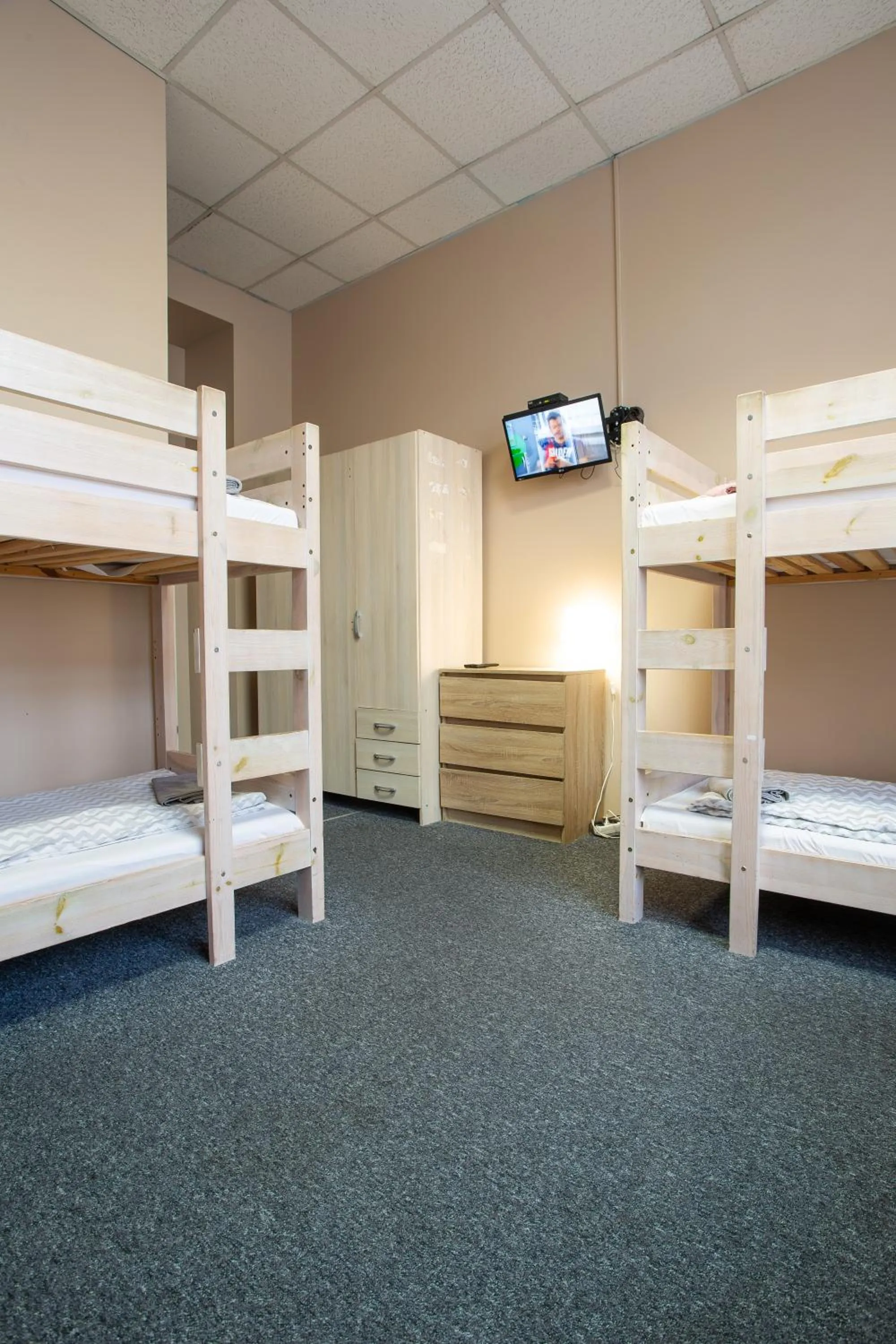 Quadruple Room with Shared Bathroom in Moon Hostel Wrocław