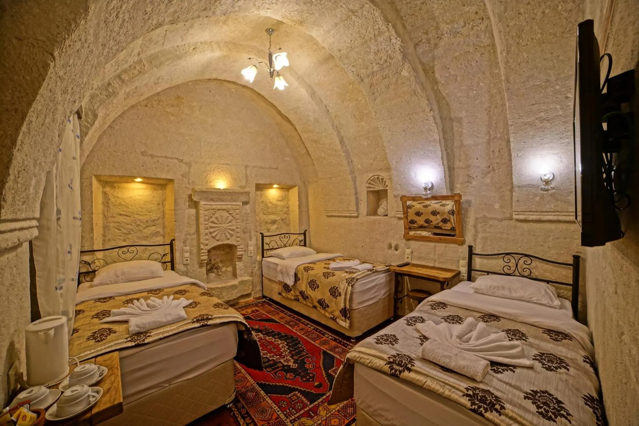 Twin Room in Melek Cave Hotel