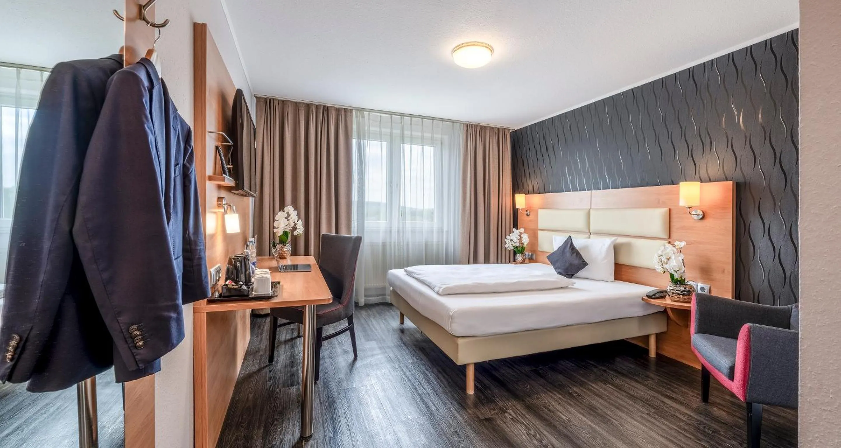 Comfort Single Room in PLAZA INN Stuttgart-Filderstadt