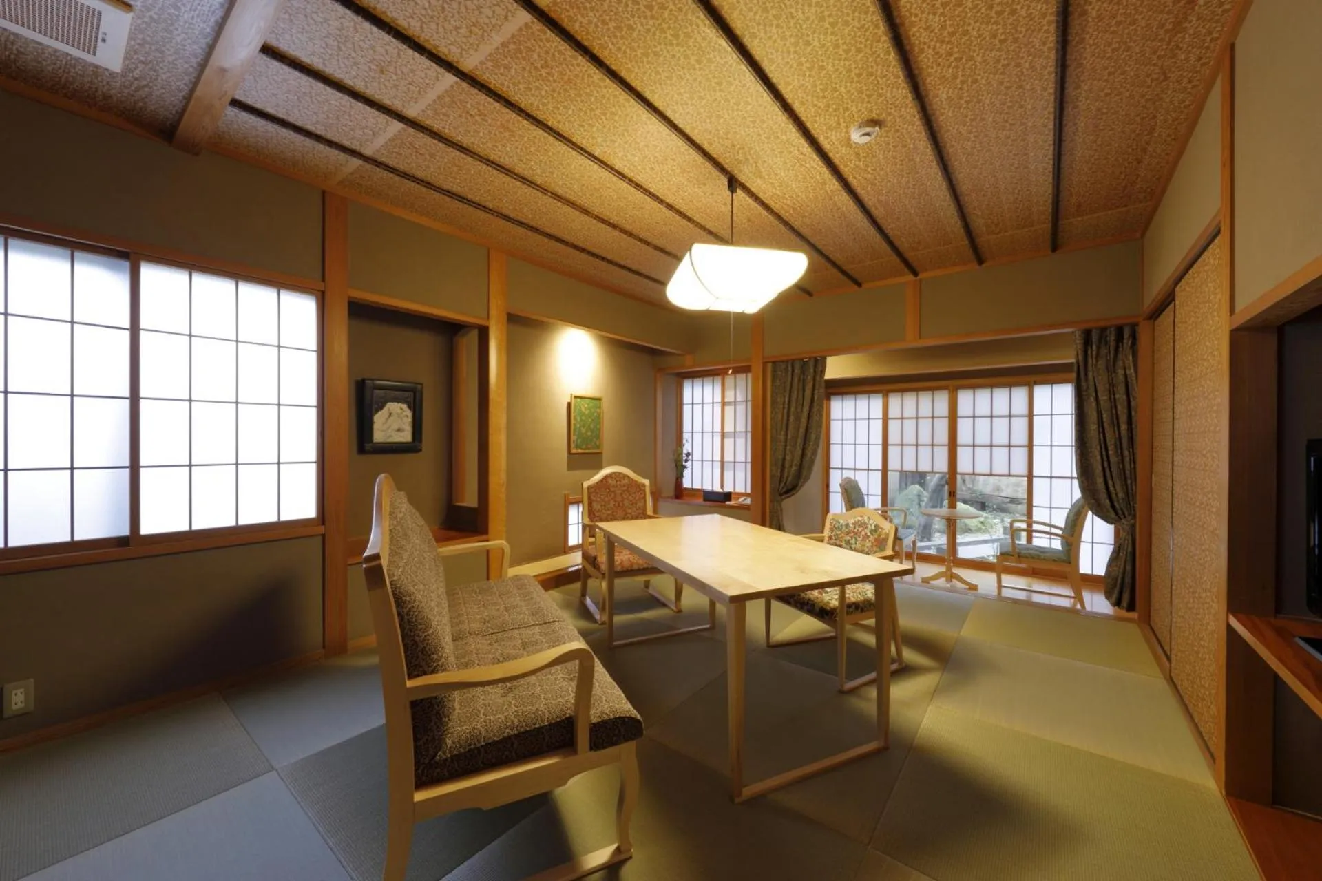 Maisonette with Open Air Bath  in Yufuin Souan Kosumosu