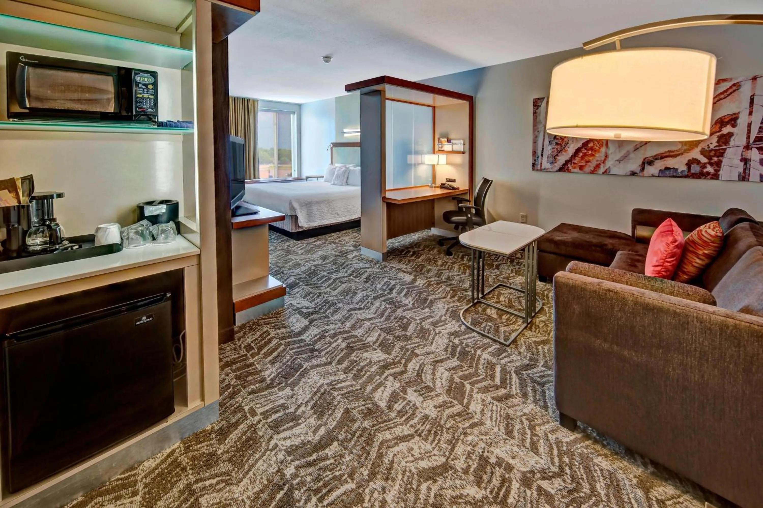 King Studio with Sofa Bed - Hearing Accessible in SpringHill Suites by Marriott Oklahoma City Moore