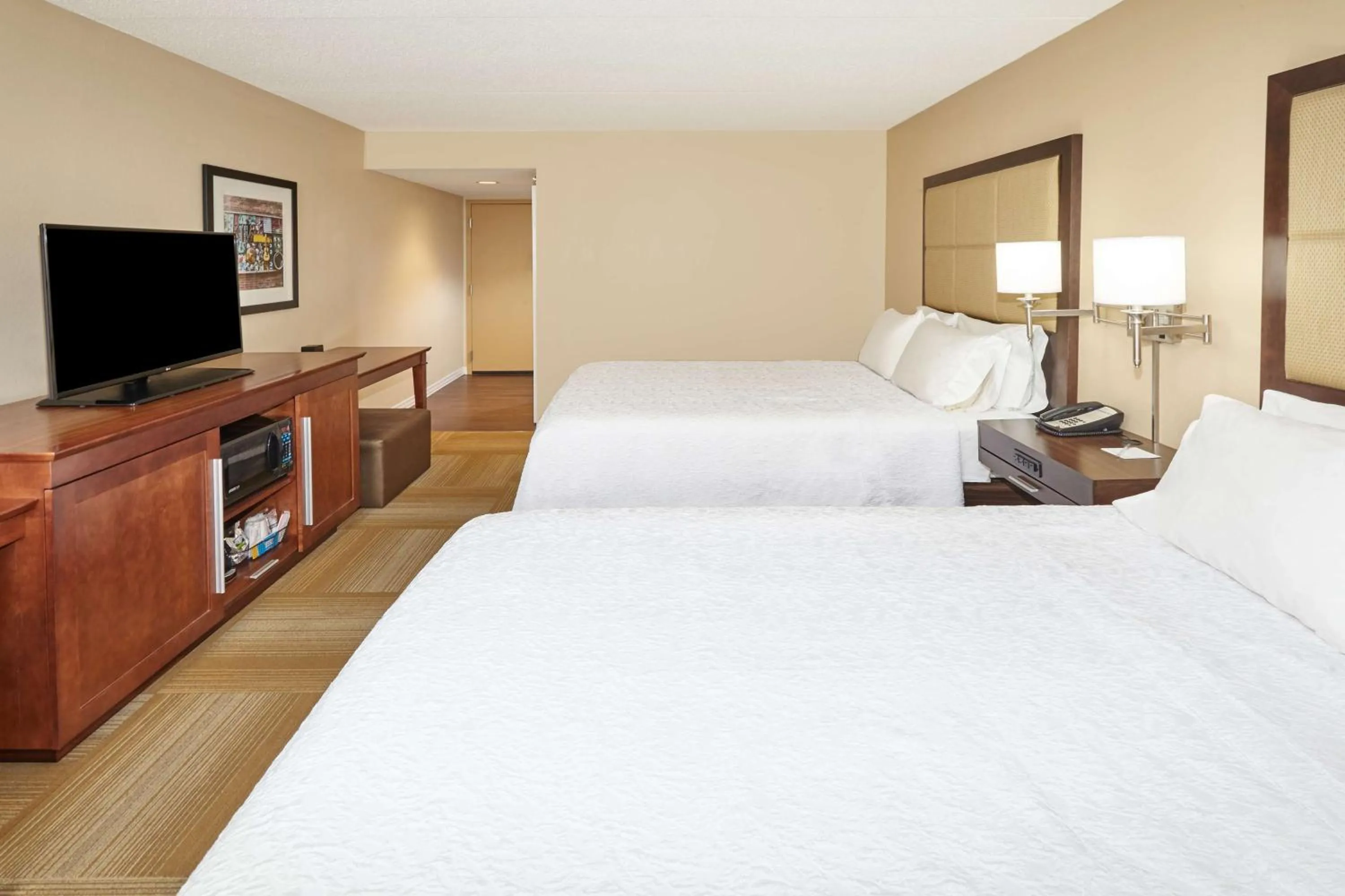 Room with Two Queen Beds - Non-Smoking in Hampton Inn Lafayette