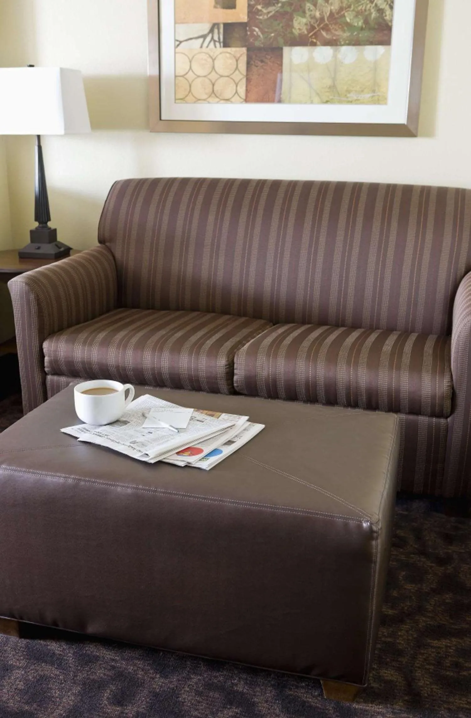 King Room with Sofa Bed and Study - Non-Smoking in Hampton Inn San Angelo