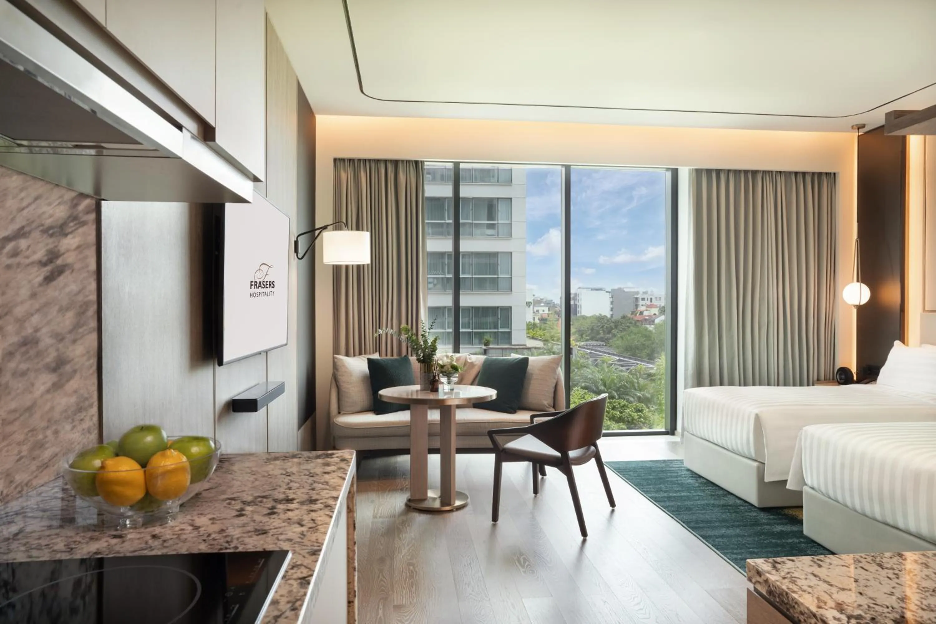 Studio Executive Twin in Fraser Suites Hanoi