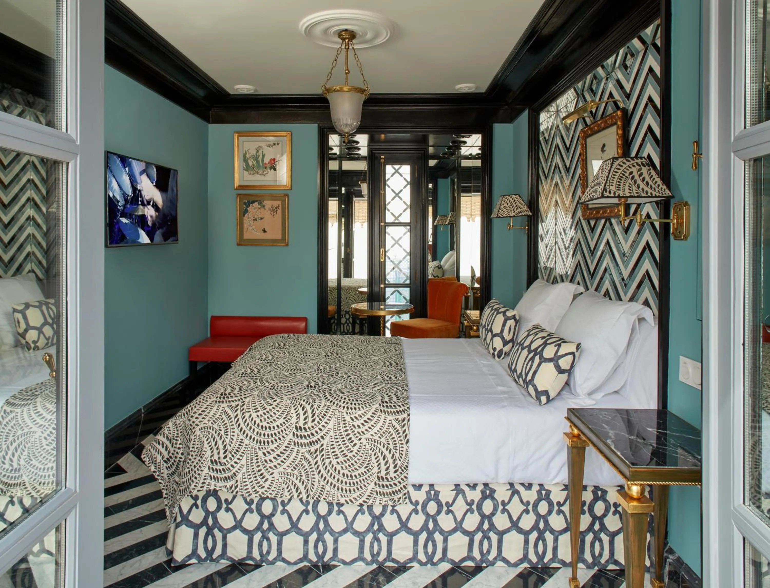 Deluxe Double Room with Terrace in Triana House