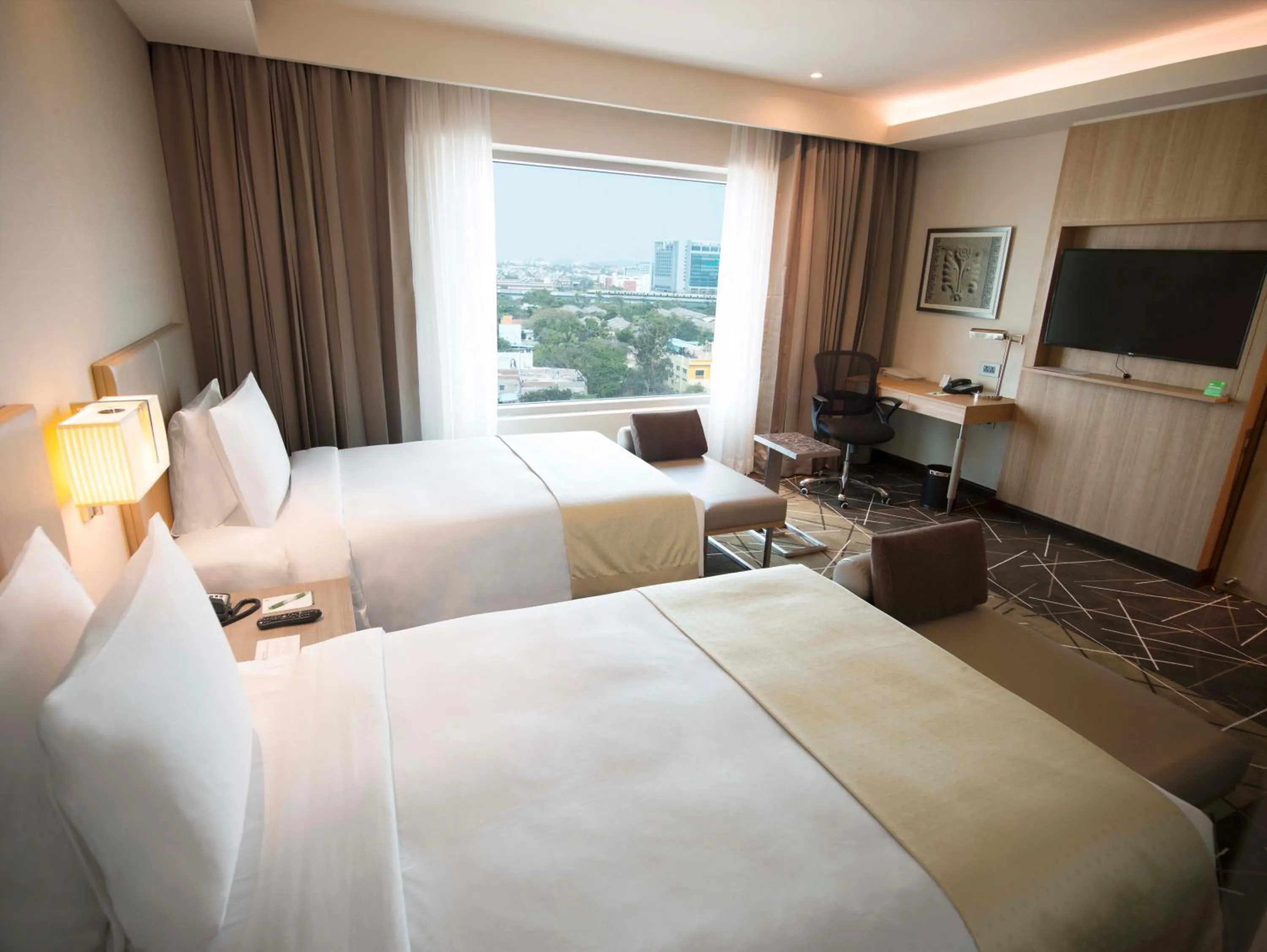 Standard Twin Room - Smoking in Holiday Inn Chennai OMR IT Expressway by IHG