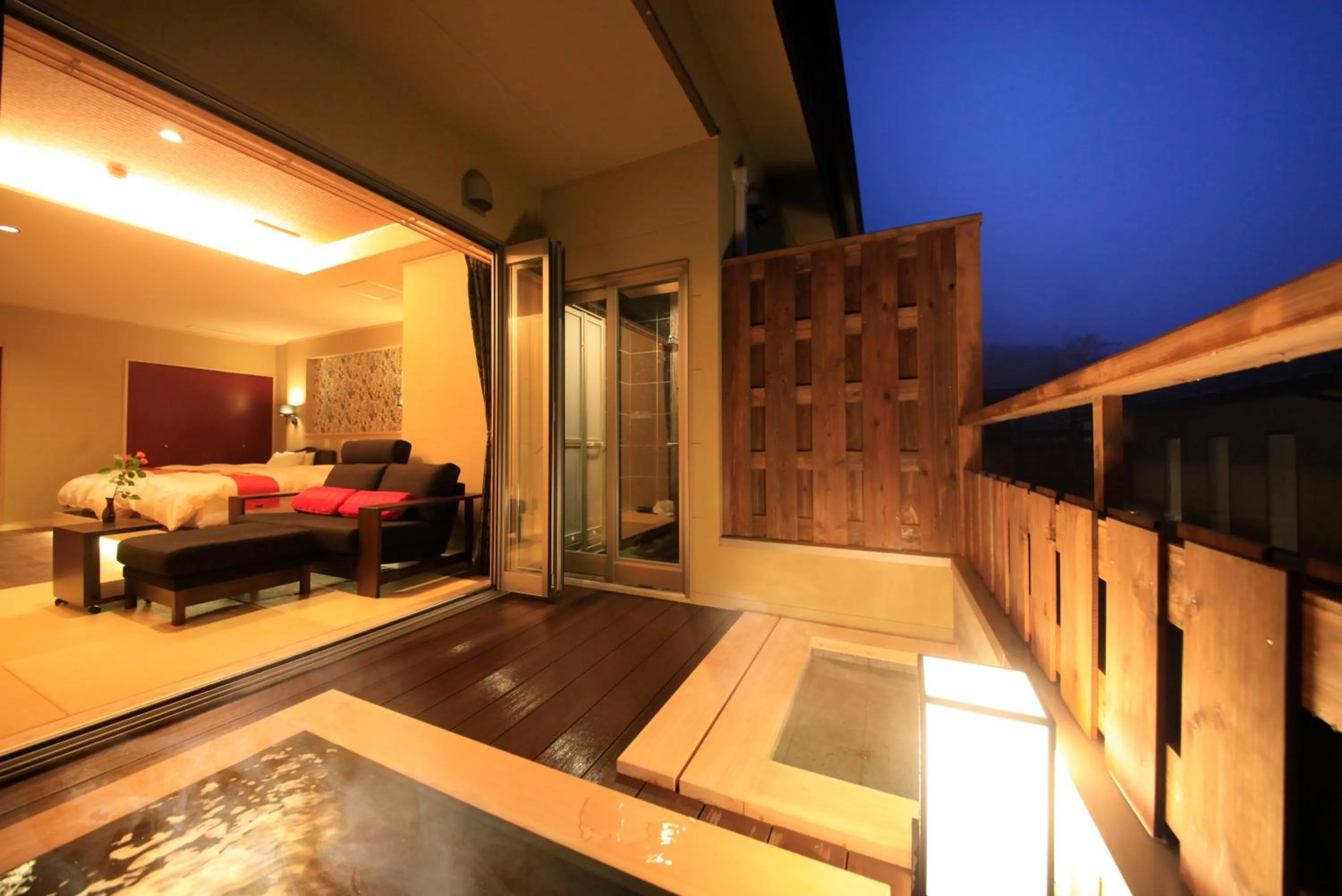 【Annex Adult Only】Twin Room with Tatami Area and Open-Air Foot Bath - Non-Smoking in Tensui Saryo