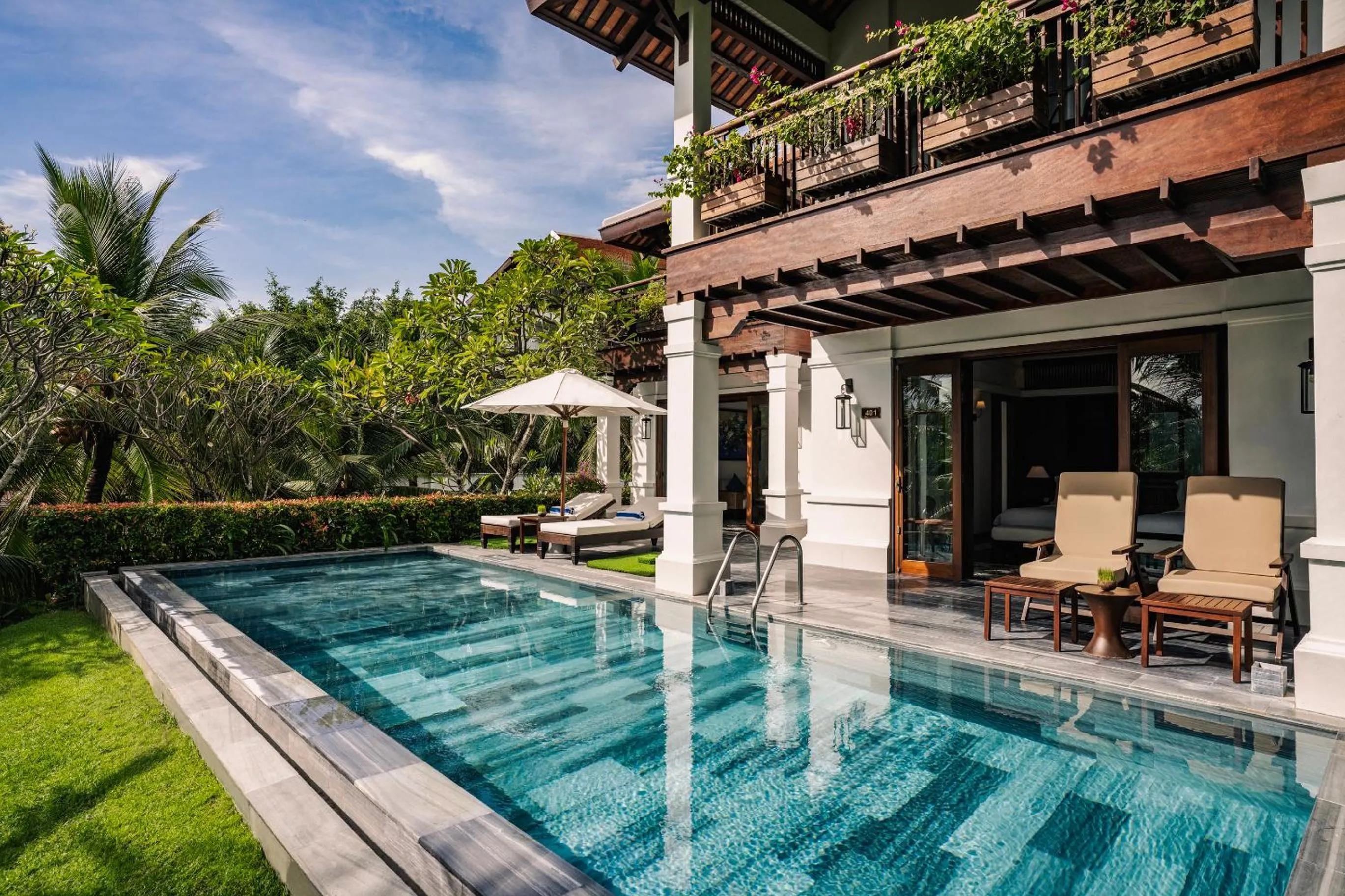 Two-Bedroom Hilltop Pool Villa in The Anam Cam Ranh