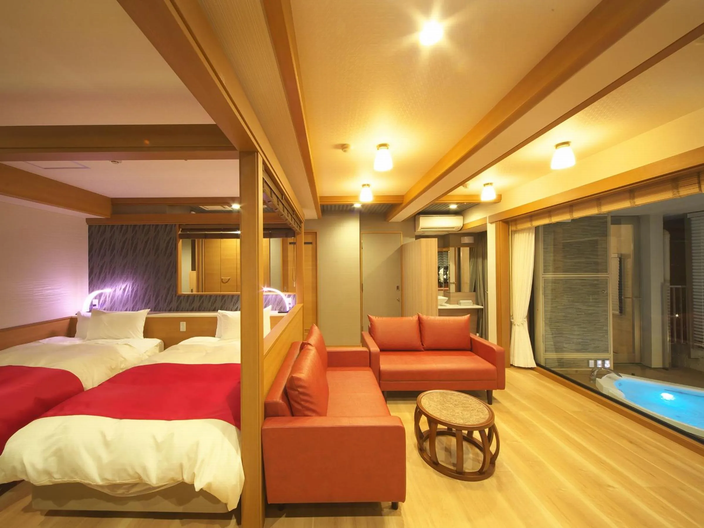 Twin Room with Sea View in Kichimu