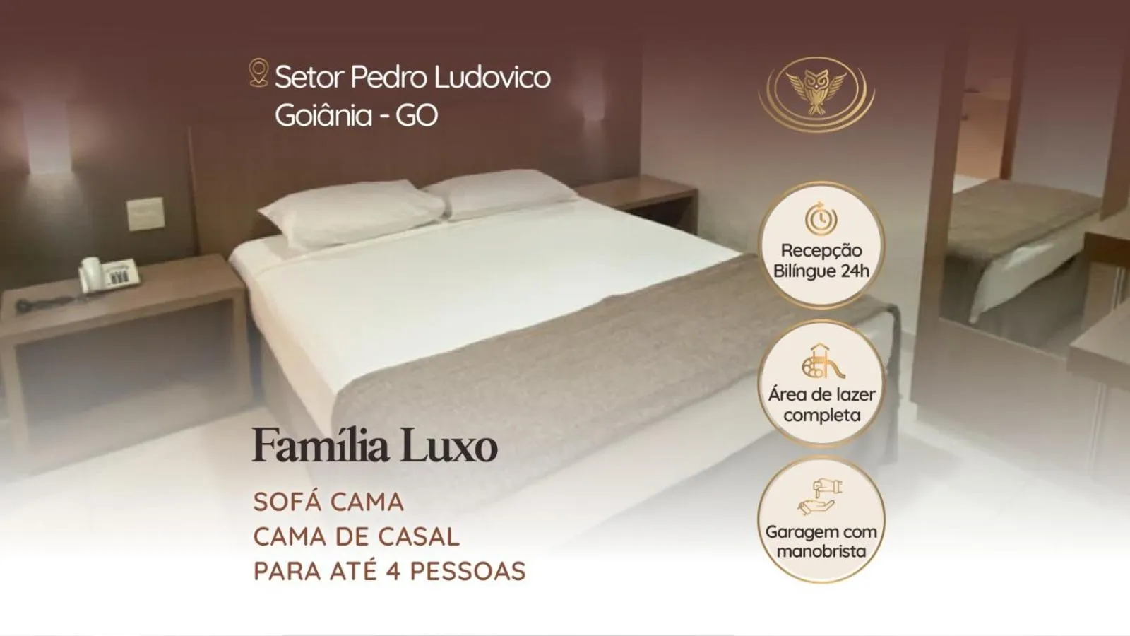 Family Suite in Coruja Imob - Flat Crystal Place