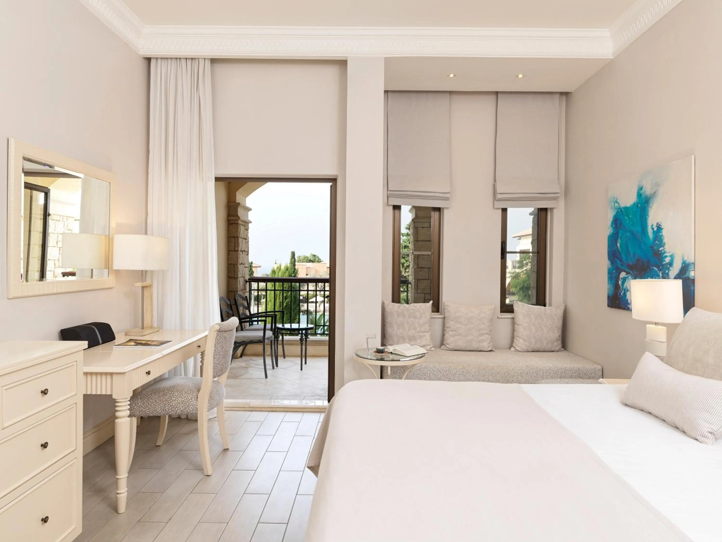 Deluxe Double Room Pool or Garden View in Aphrodite Hills Hotel