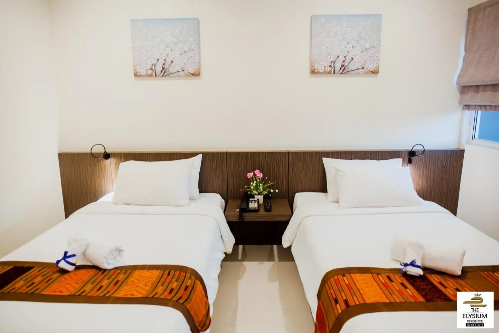 Deluxe Twin Room with Mountain View in The Elysium Residence - SHA Extra Plus