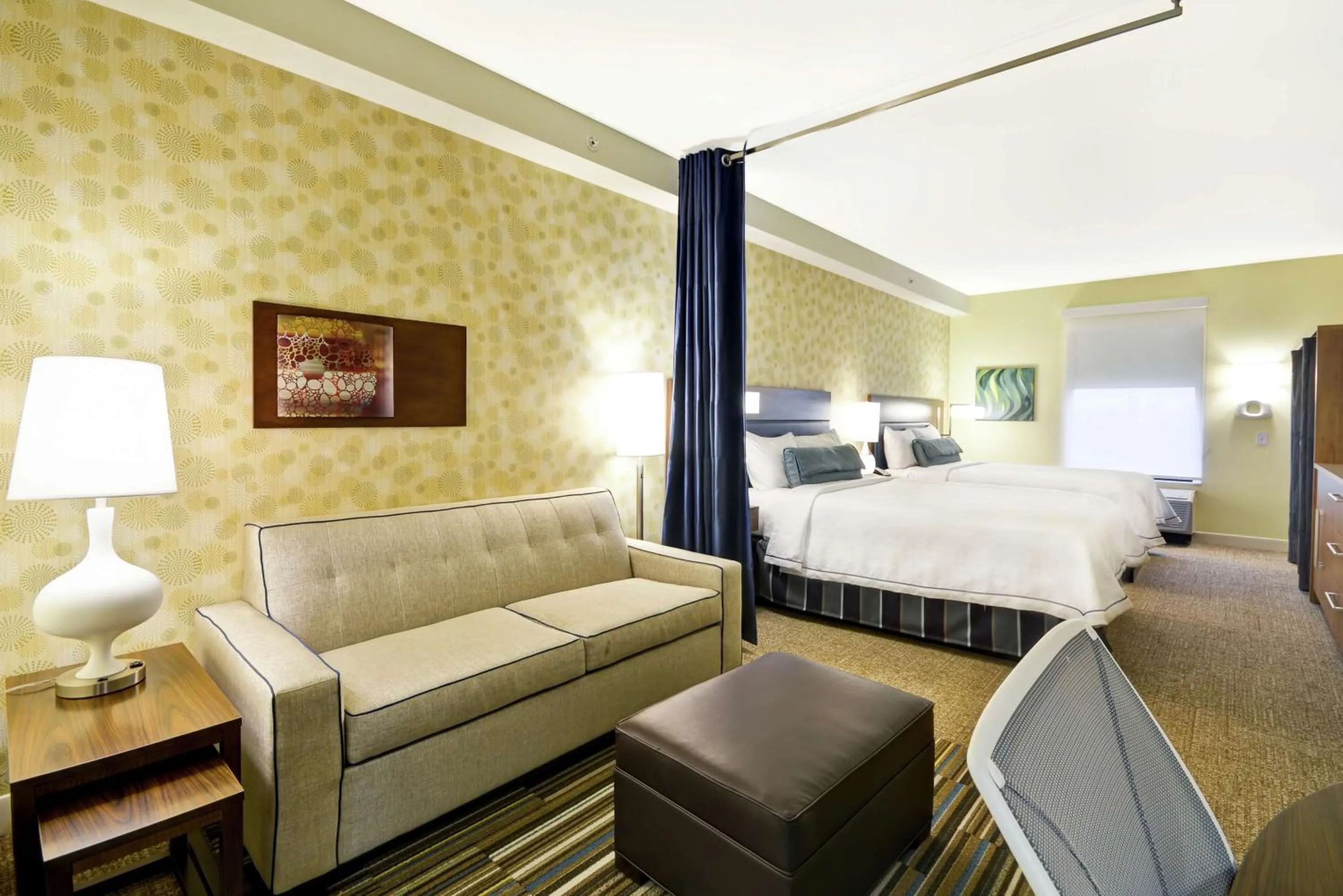 Queen Studio with Two Queen Beds - Non-Smoking in Home2 Suites By Hilton Dallas Addison