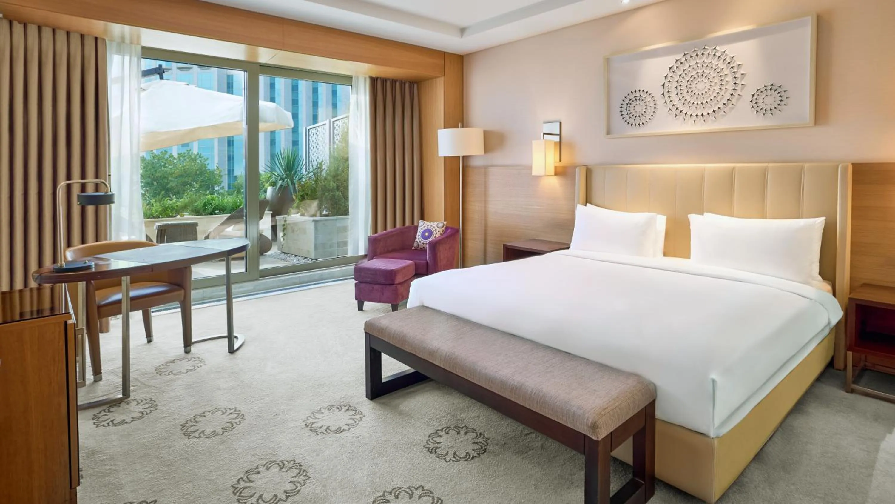 Deluxe King Room with Terrace in Hyatt Regency Tashkent