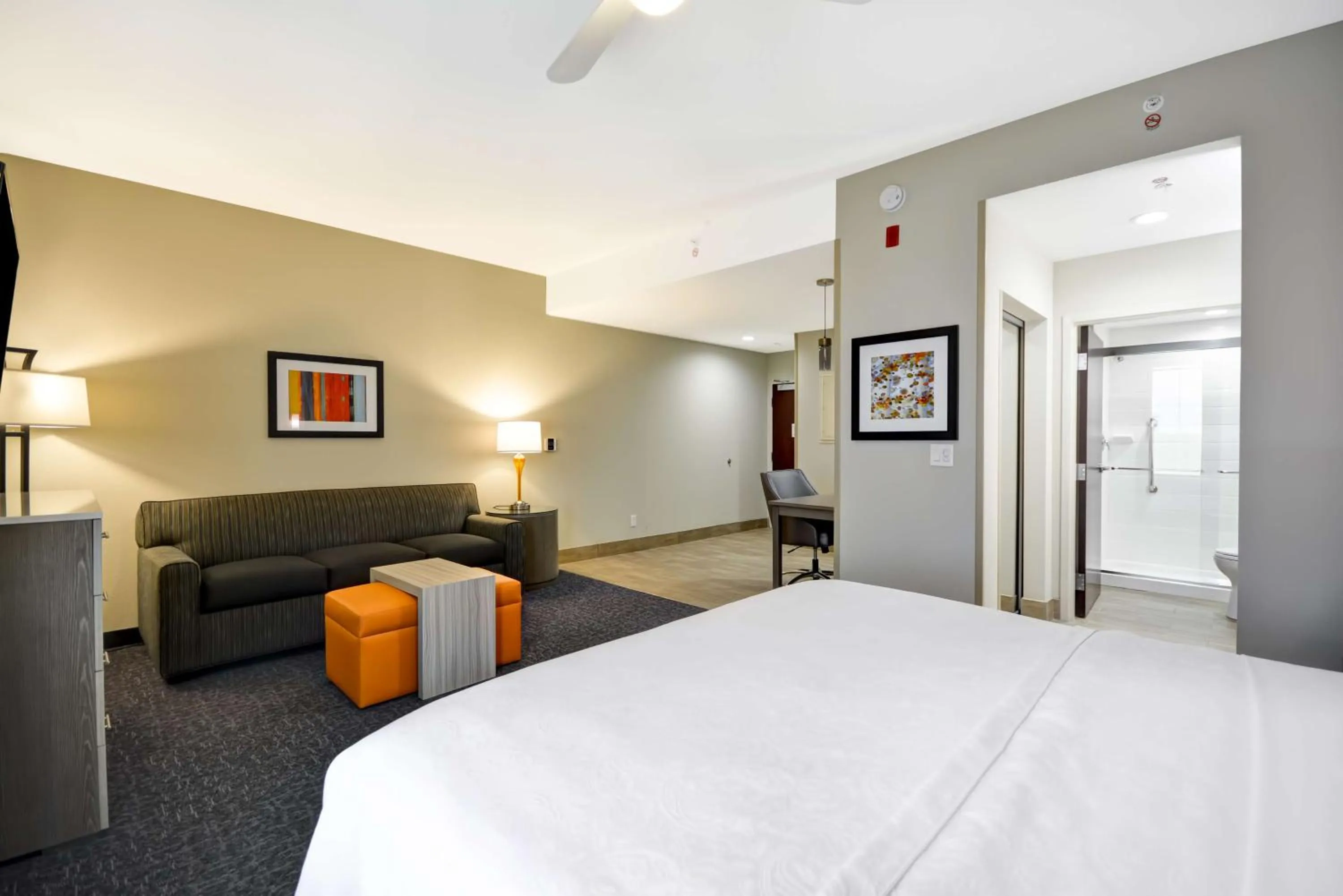 King Studio Suite in Homewood Suites by Hilton Orlando Theme Parks