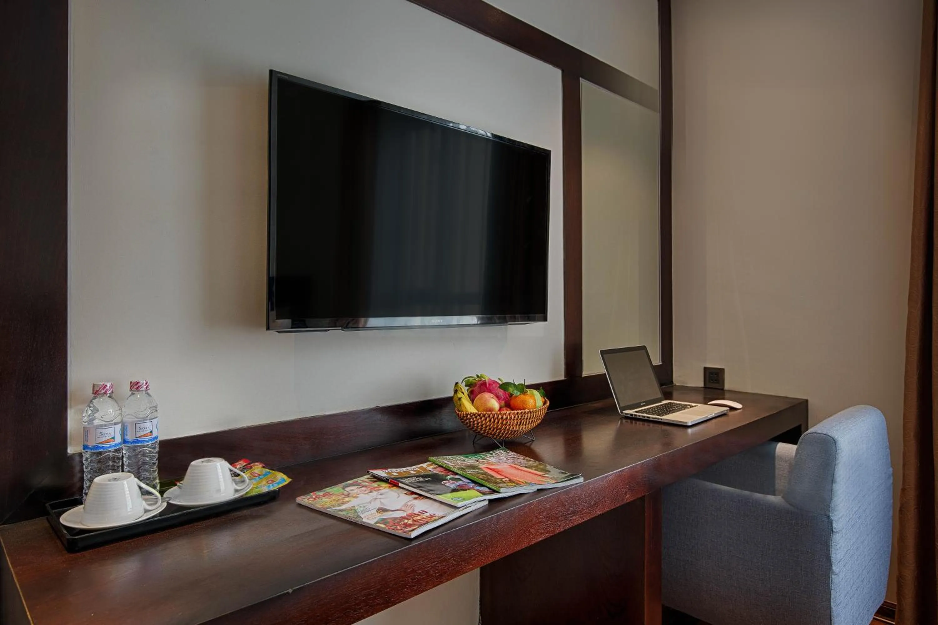 TV and multimedia in Sofia Suite Hotel & Spa Da Nang - Free 01 Draught Beer and 20-minute Spa per Room
