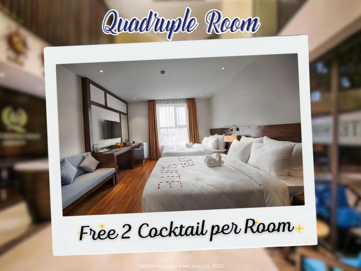 Quadruple Room in Sofia Suite Hotel & Spa Danang - Free Craft Beer and 20 minute Spa per room