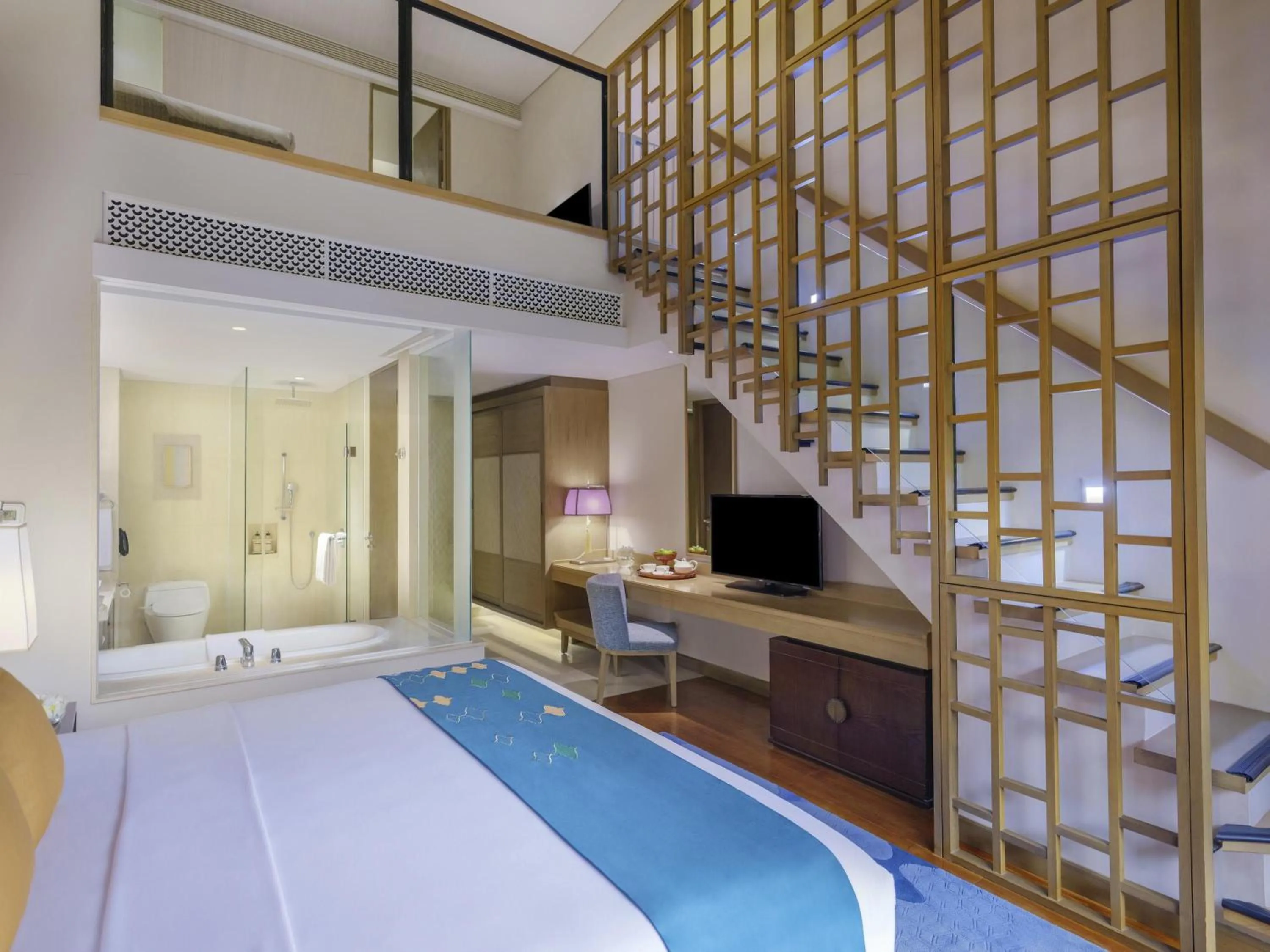 Family Duplex Room with Pool View in Mövenpick Resort & Spa Jimbaran Bali