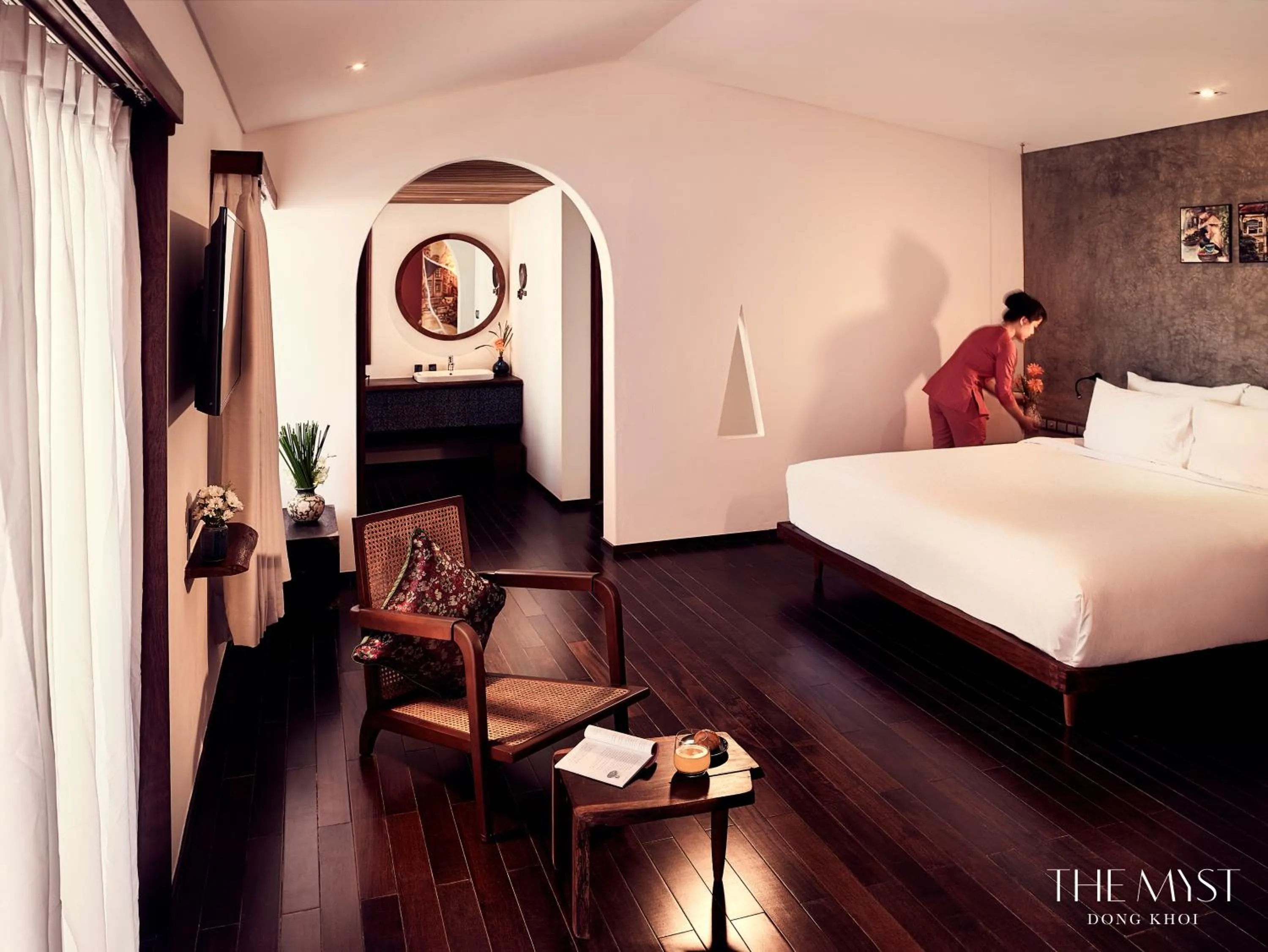 The Myst Suite Balcony in The Myst Dong Khoi