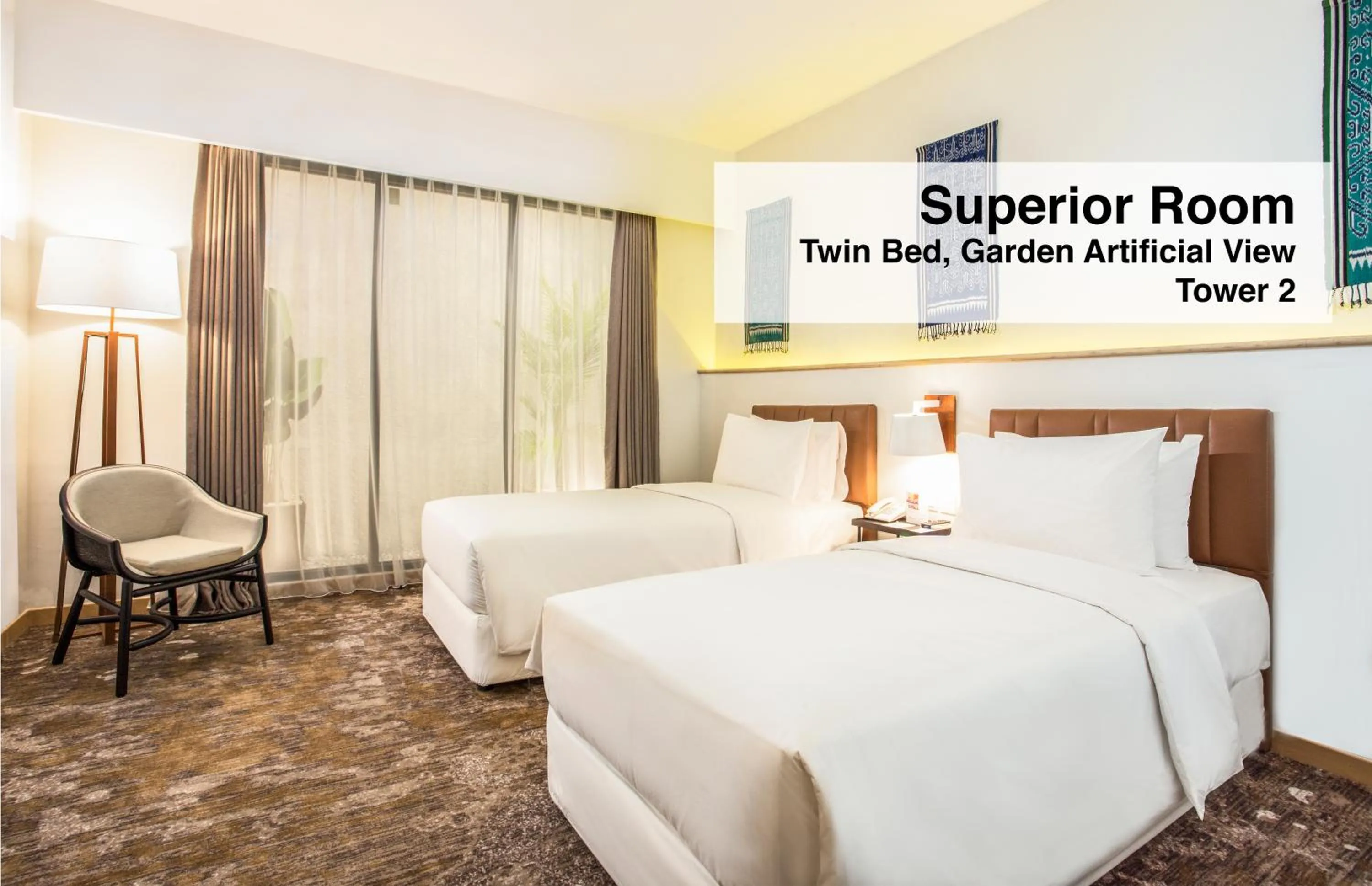 Superior Twin Room in Swiss-Belinn Singkawang