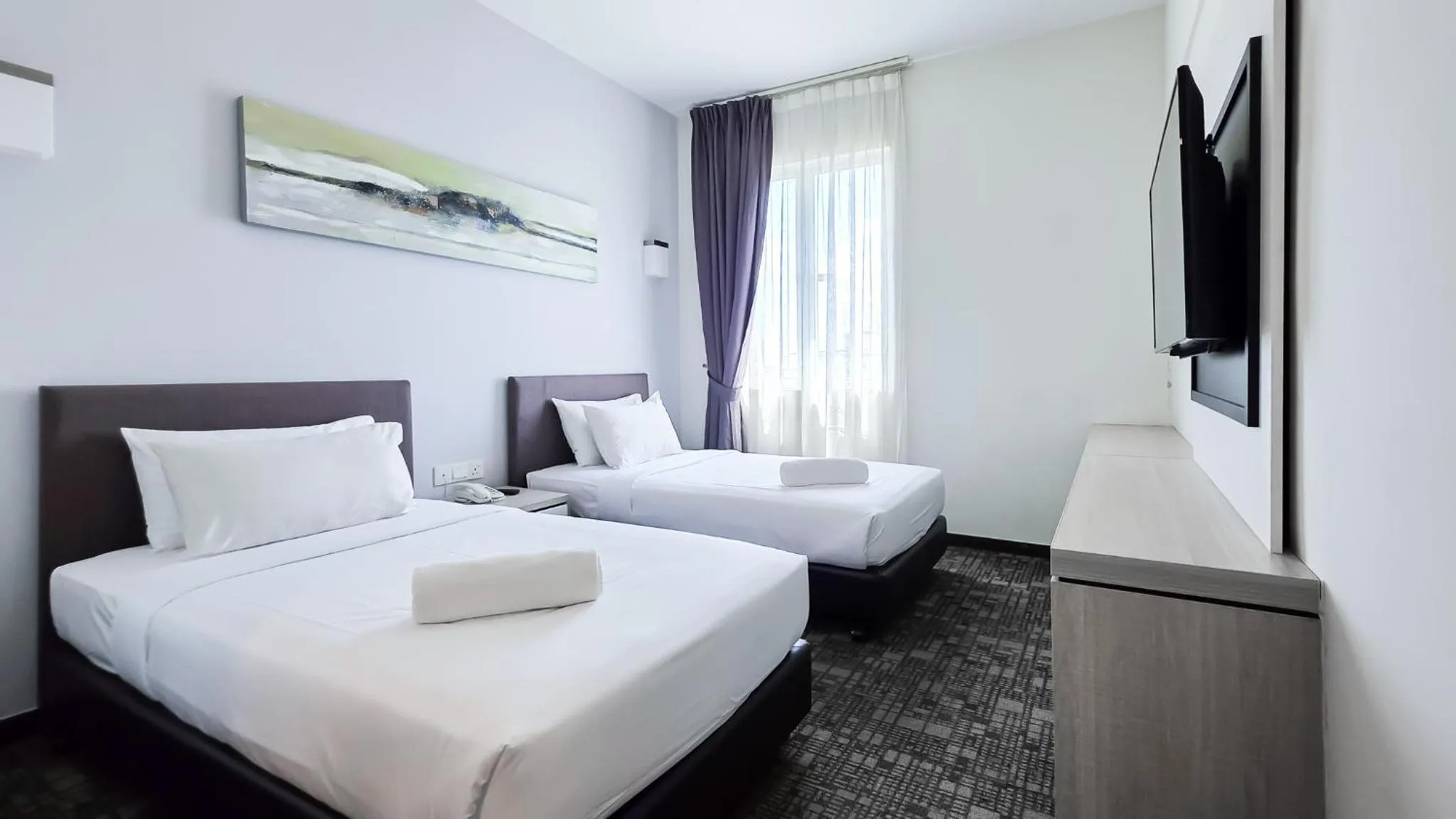 Superior Twin Room in Amansari Hotel Nusajaya