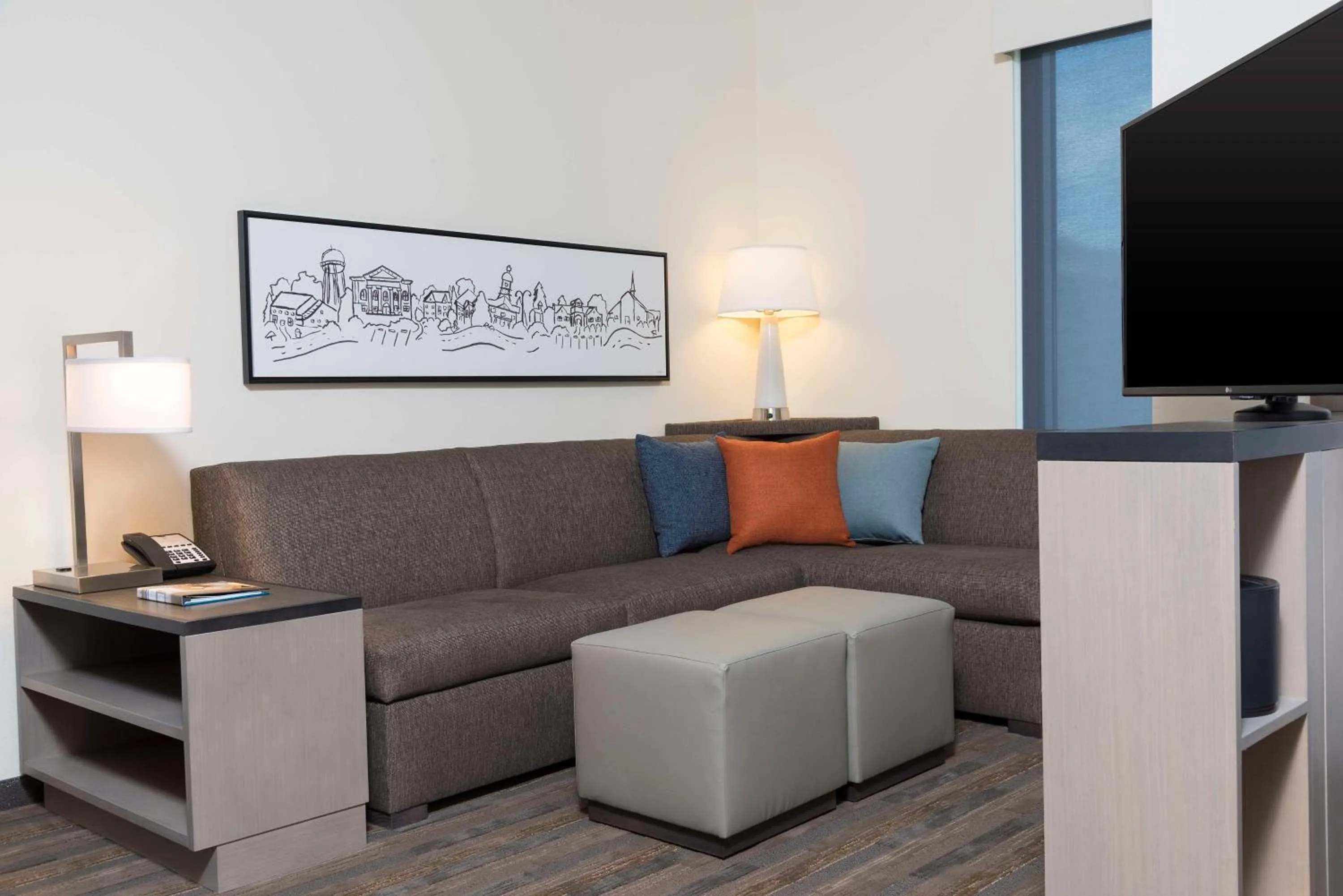 Studio Suite with Two Queen Beds, Sofa Bed and Kitchen in Hyatt House Austin/Downtown