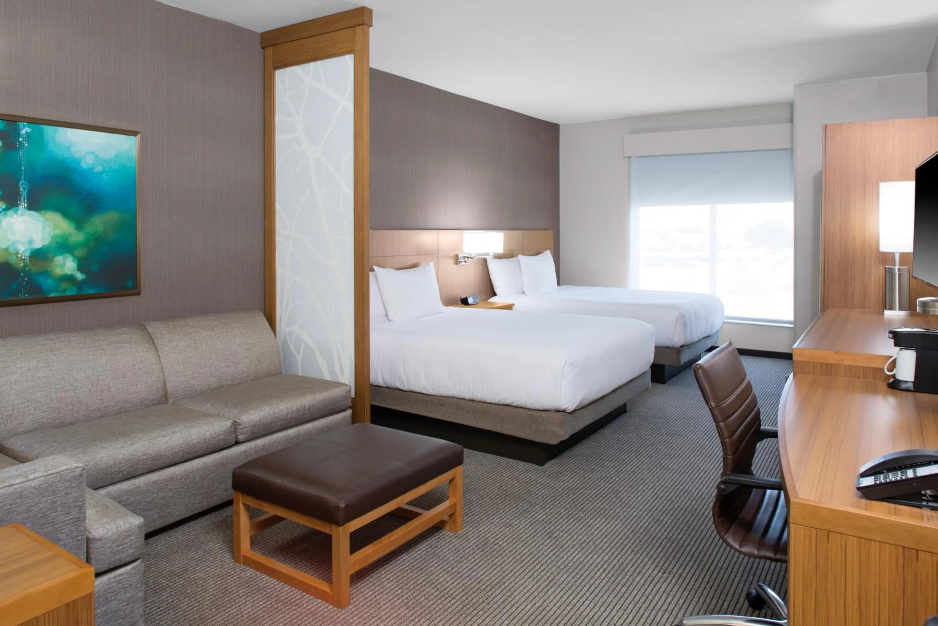 Queen Room with Two Queen Beds and Sofa Bed in Hyatt Place Dallas/The Colony