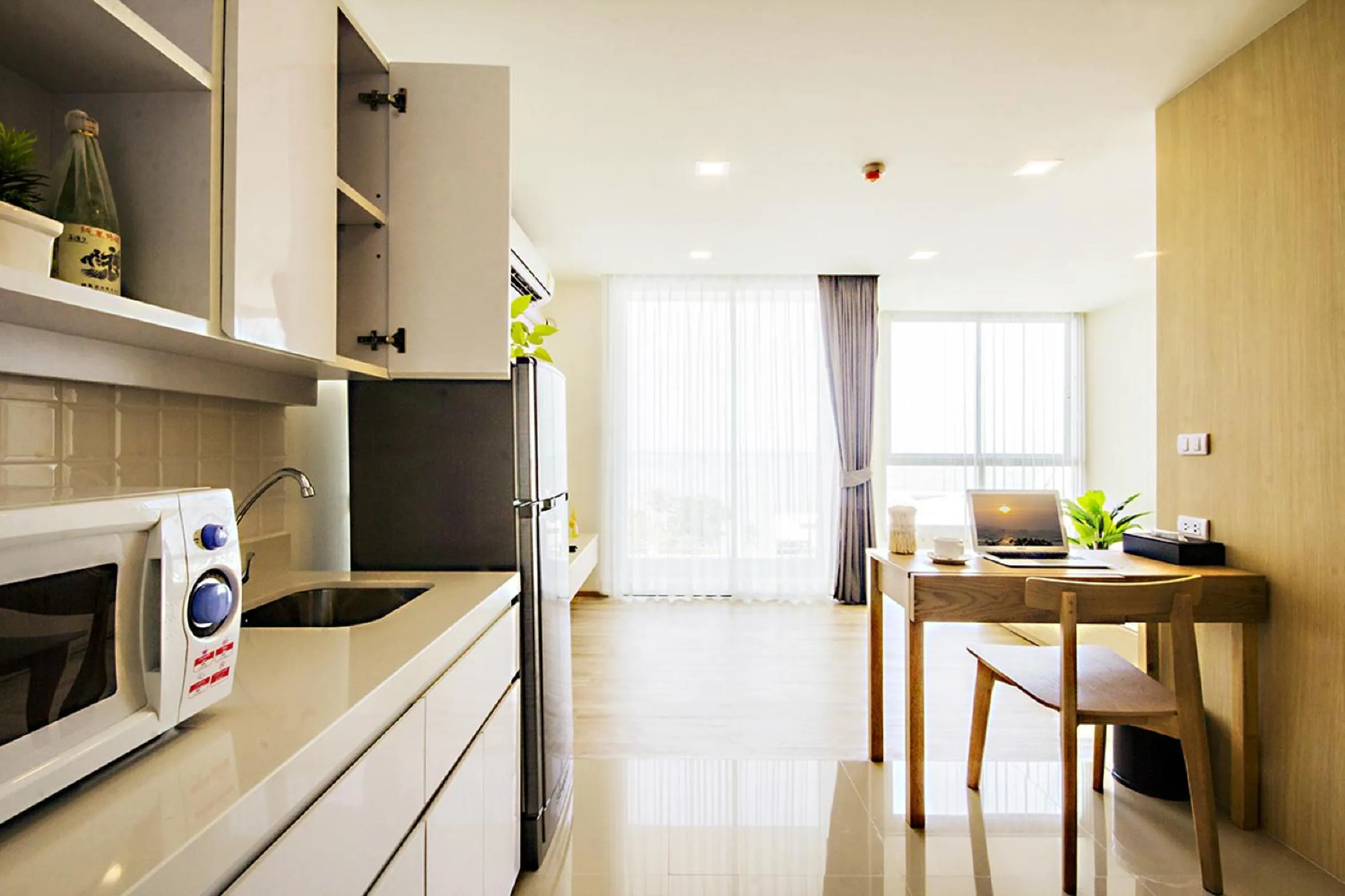 Studio Apartment with Sea View in Karin hotel & Service apartment - SHA Extra Plus