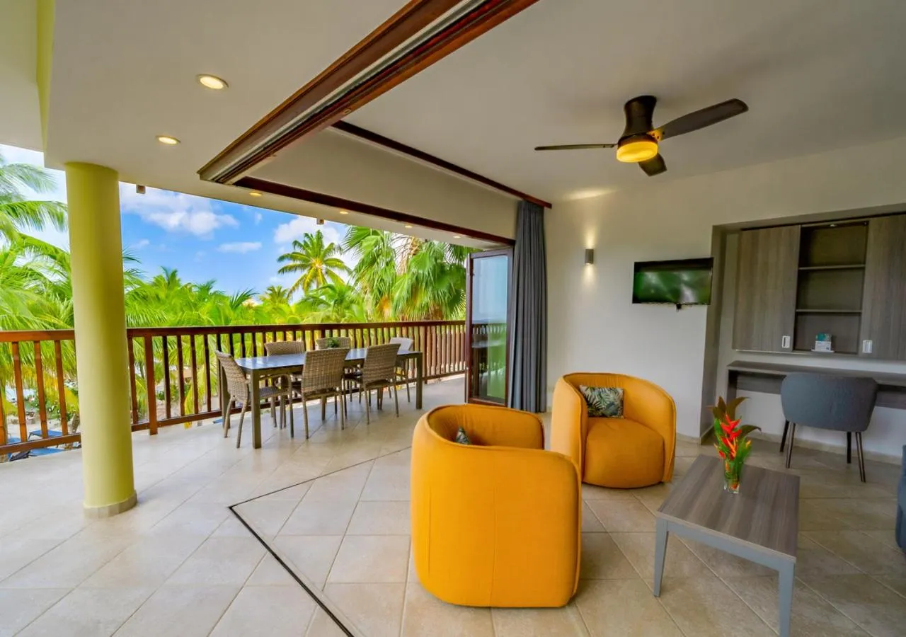 Oceanview One-Bedroom Suite in LionsDive Beach Resort