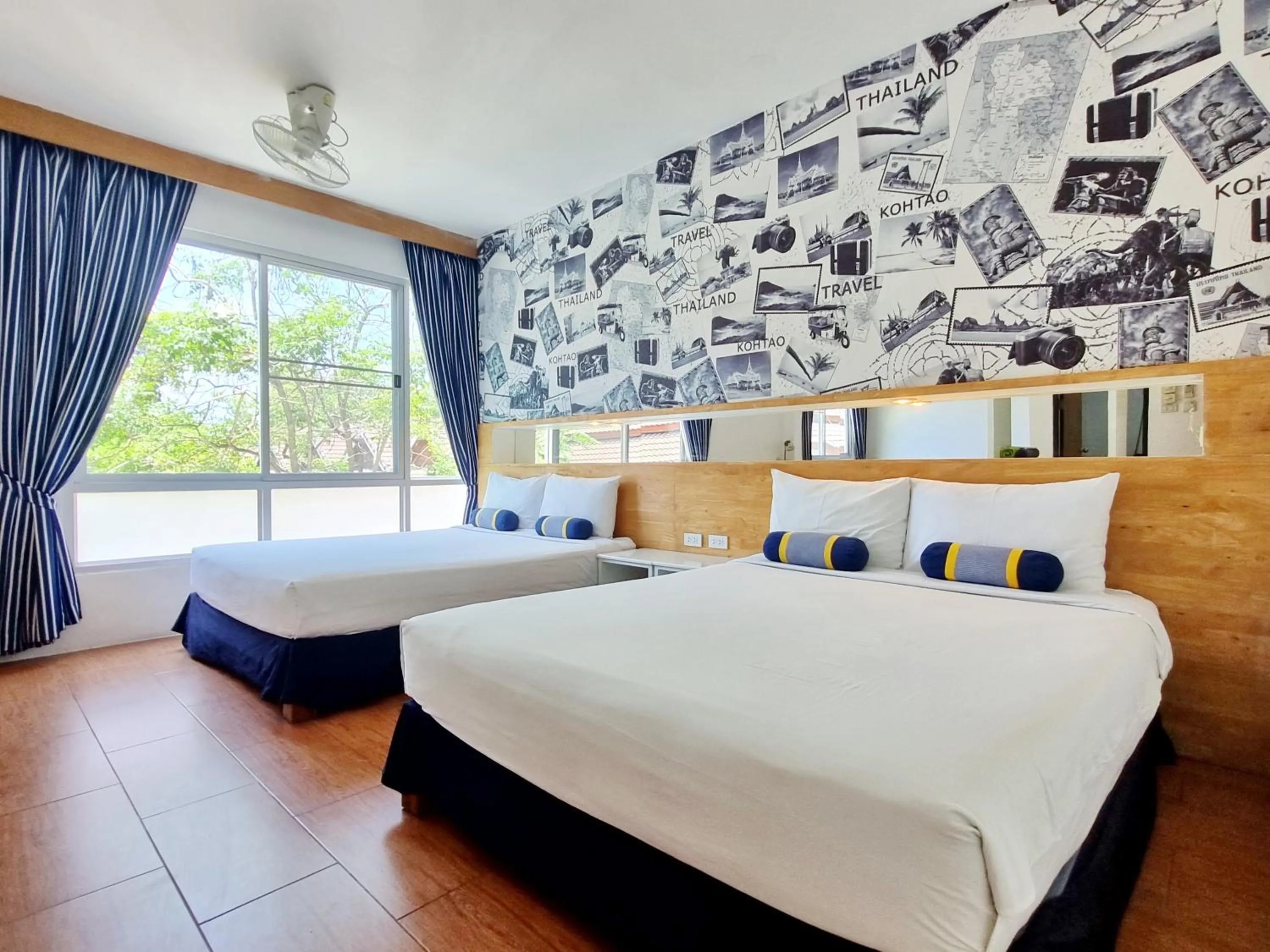 Family Room with Air-Conditioning in MAR24 Koh Tao Hotel