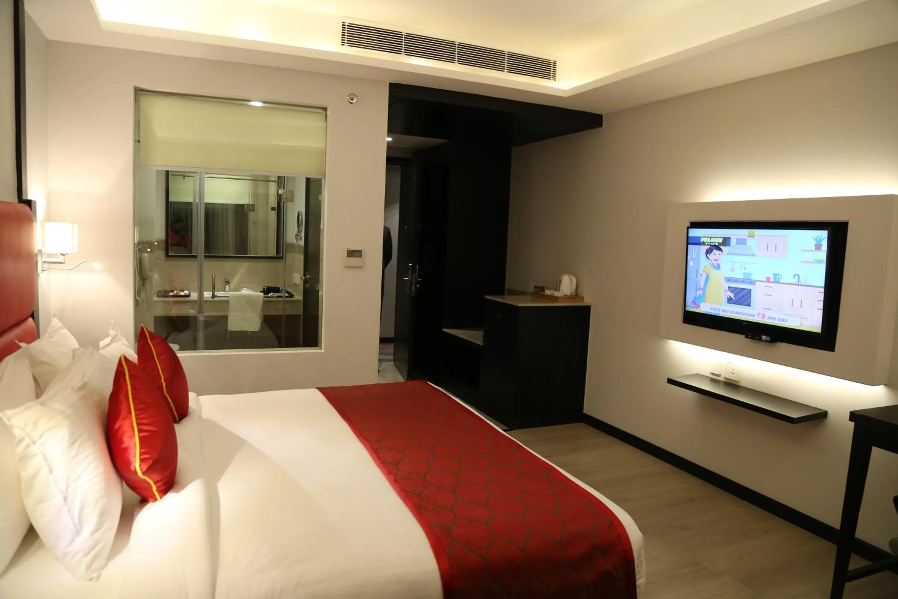 Deluxe King Non-Smoking Room - single occupancy - Book & Unlock Exclusive Deals in Ramada Encore Jalandhar