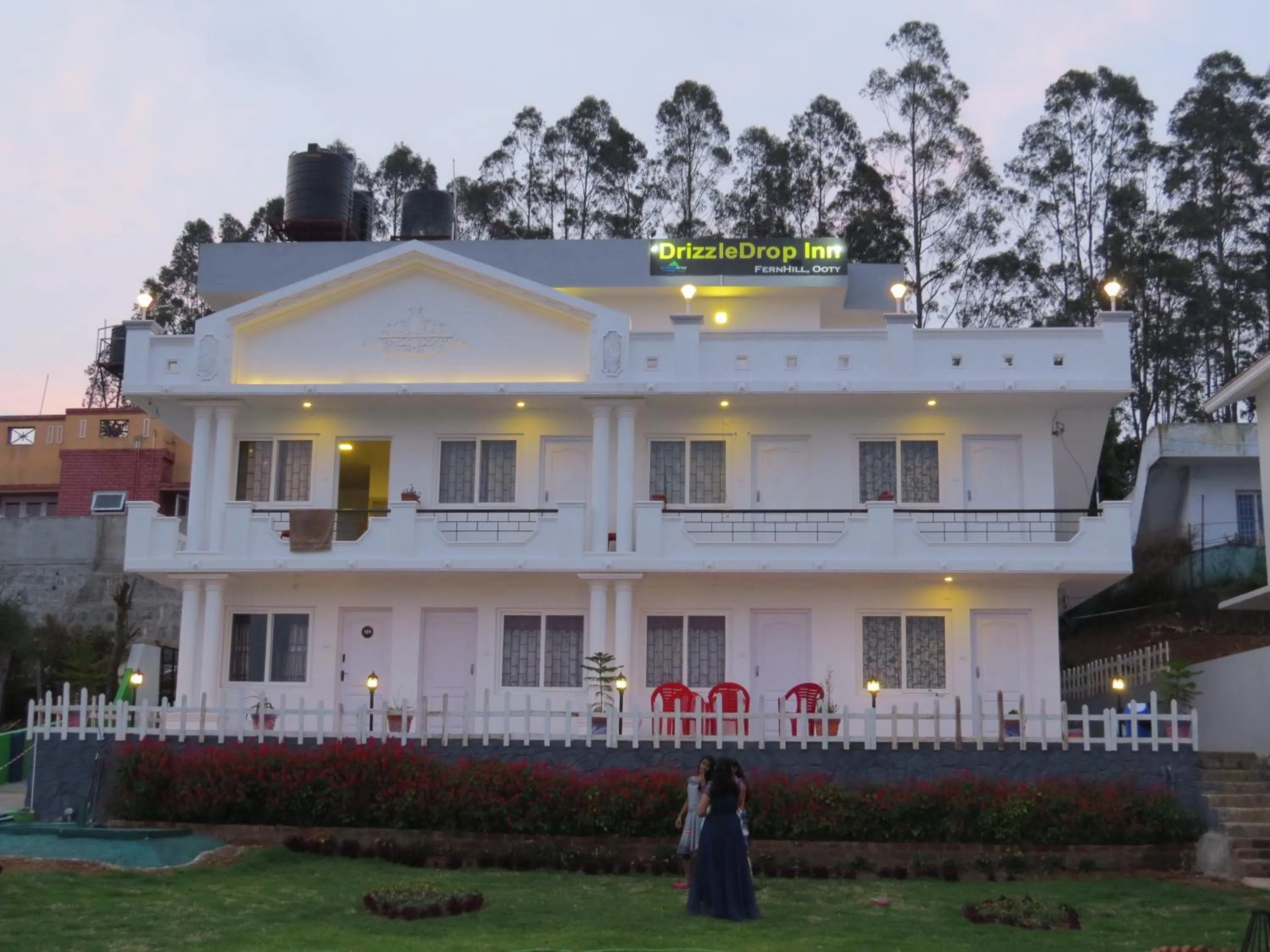 Deluxe Double Room with Balcony in Drizzle Drop Inn