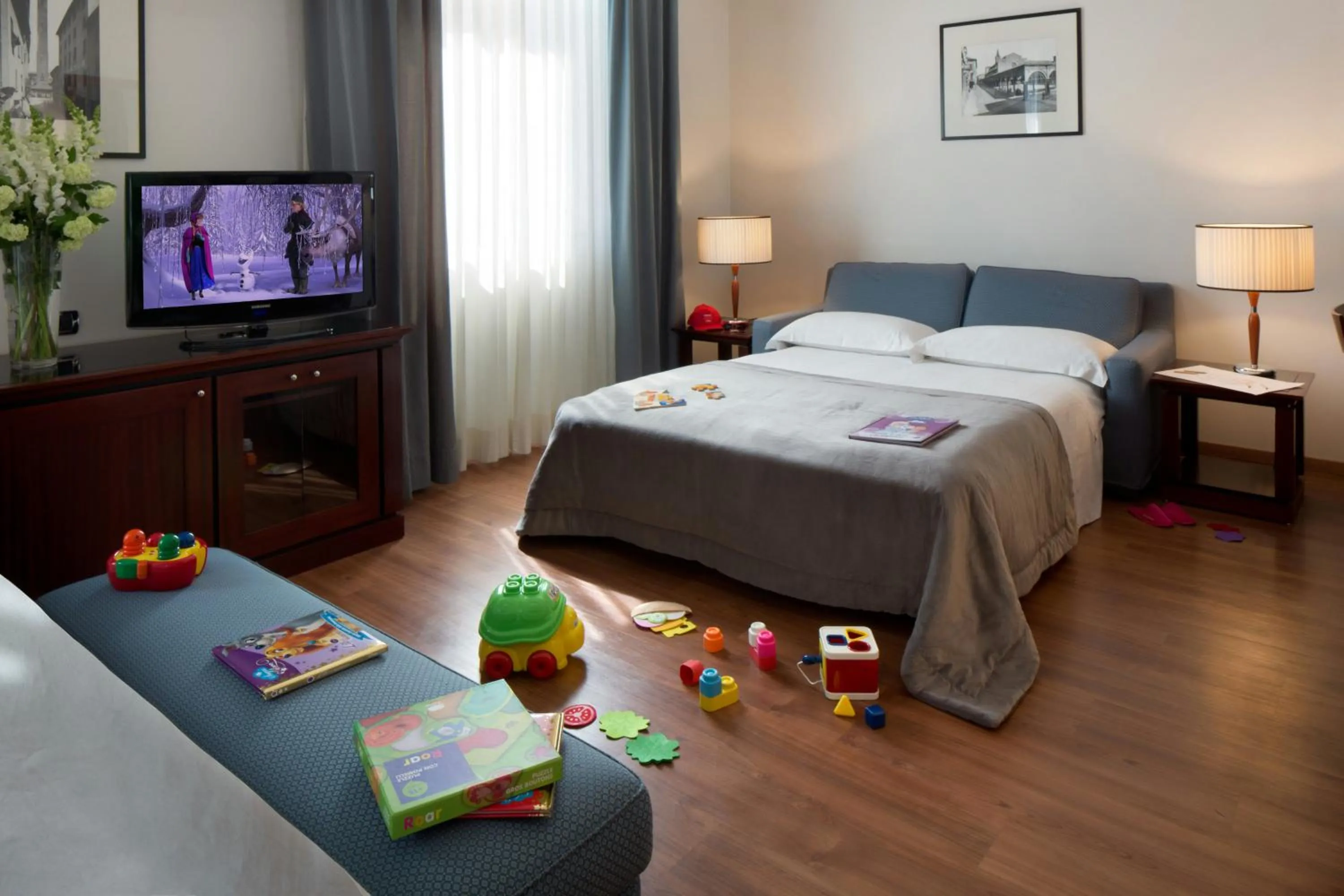 Family Room (2 Adults + 2 Children) in Starhotels Excelsior