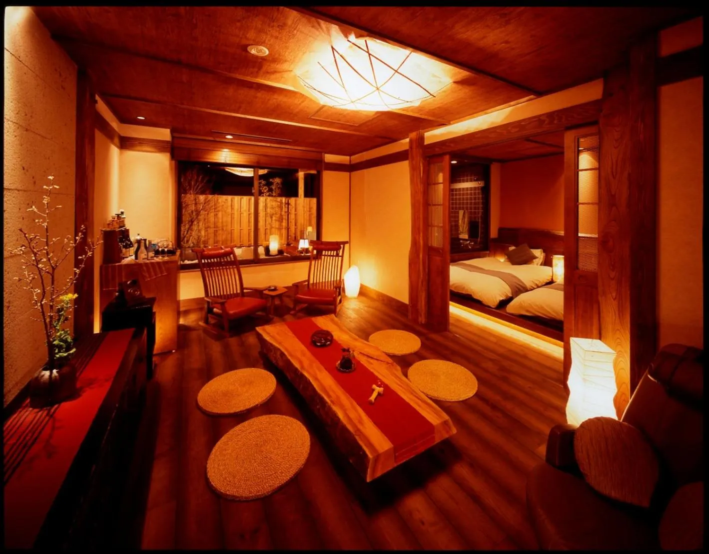 Japanese Style room with Open Air Bath - Kura Kokoro - Non Smoking in 旅館かわな -Ryokan Kawana-